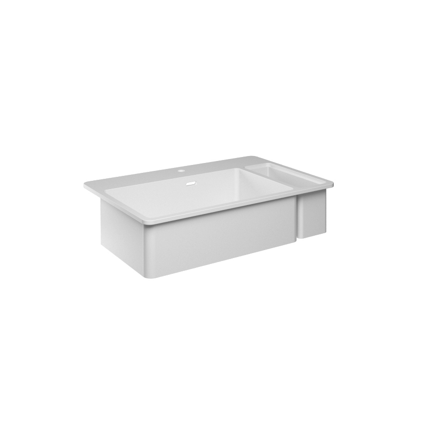 Display product My Bag - My.bag white basin made in livingtech from manufacturer Olympia Ceramica