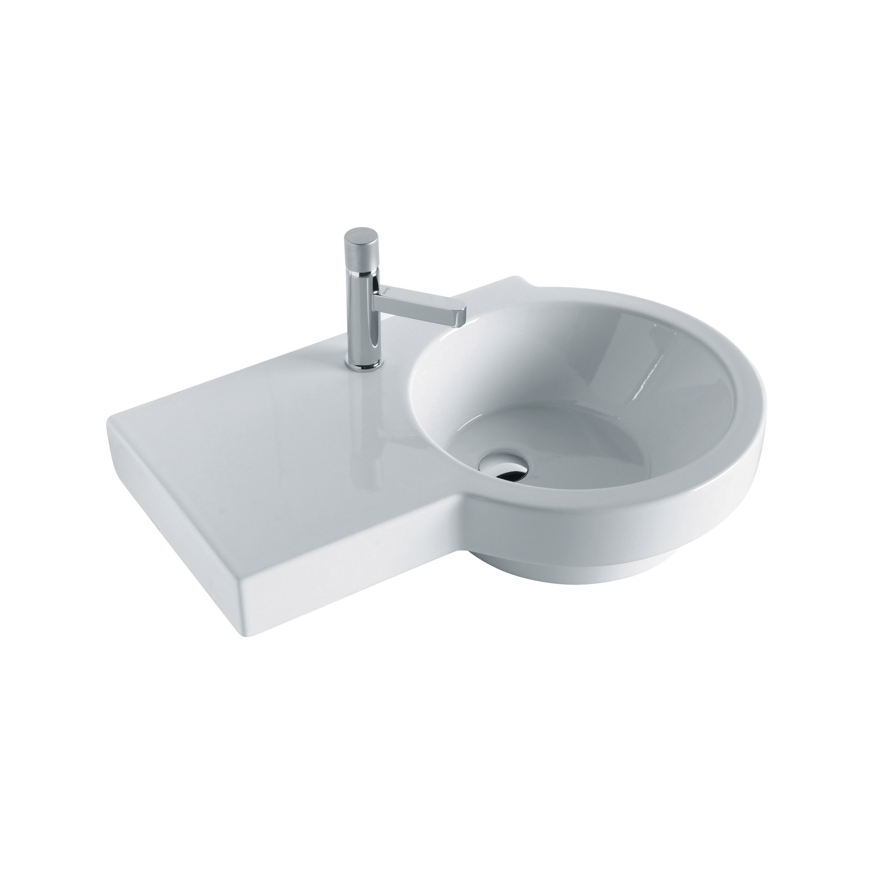 Afficher le produit Tutto Evo - Washbasin one hole du fabricant Olympia Ceramica