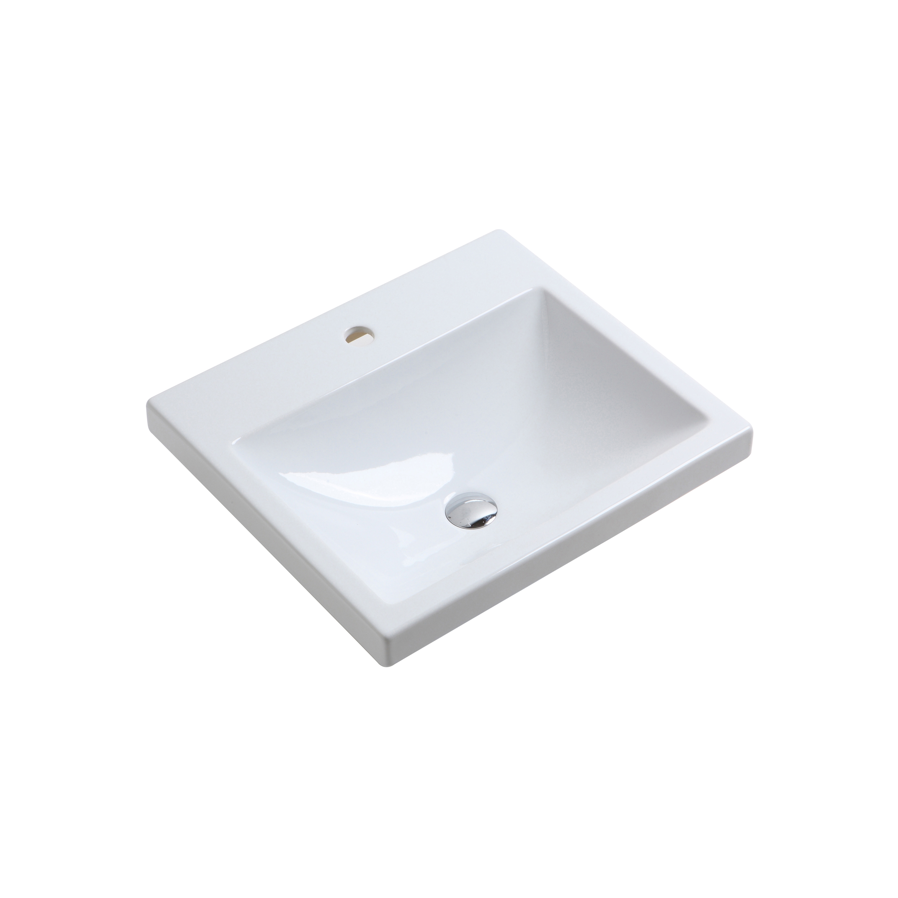 Mostrar el producto Linea lavabi - One hole Rectangular Washbasin upon top del fabricante Olympia Ceramica