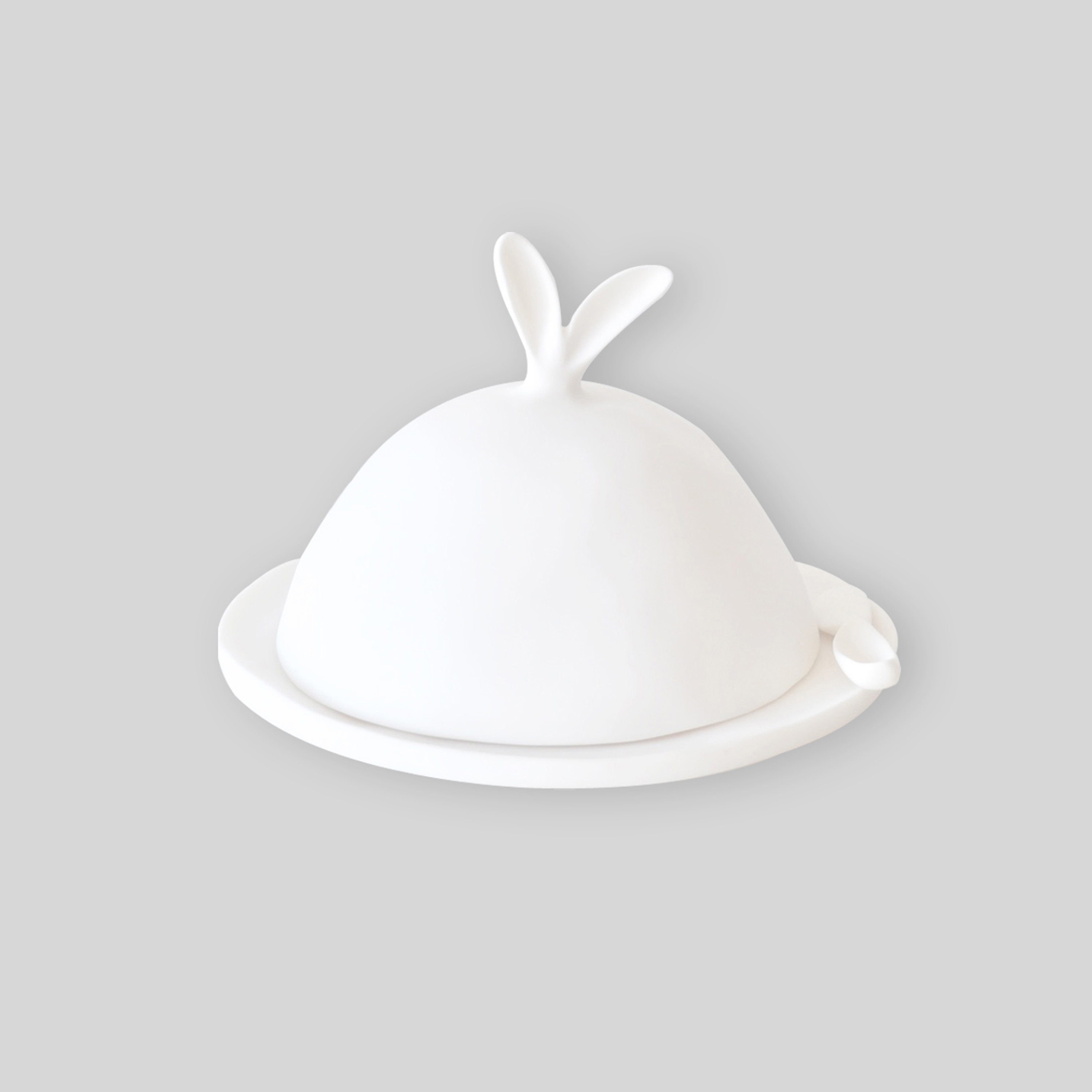 Produkt Lapin | large covered dish cheese spreader des Herstellers Tina Frey Designs anzeigen