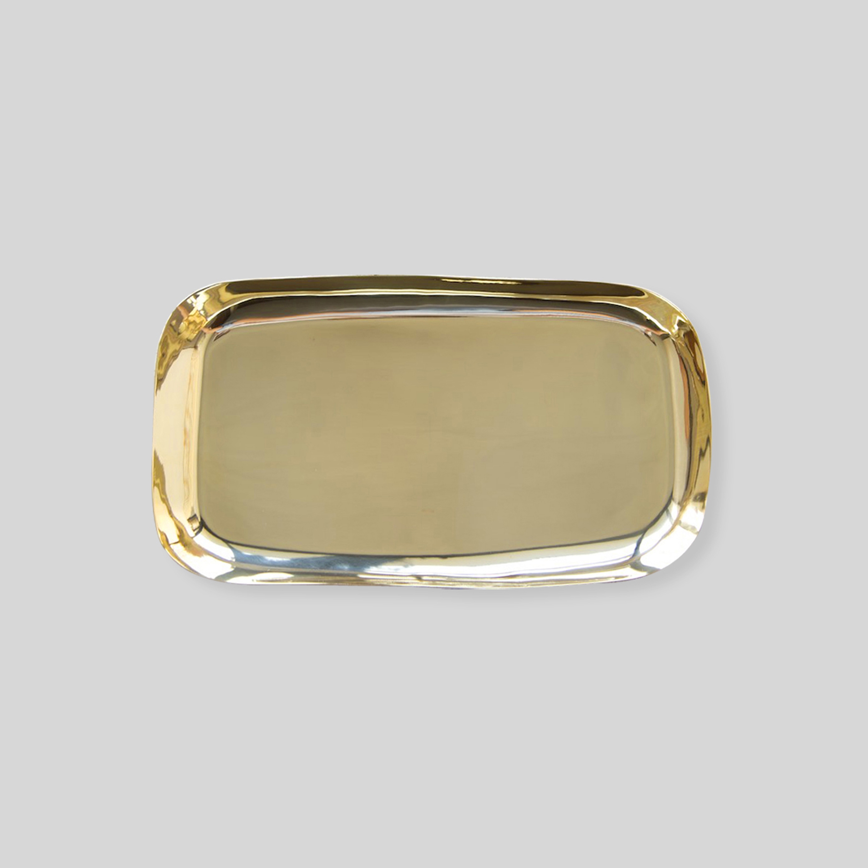Mostrar el producto Square Dish | Large Platter Brass del fabricante Tina Frey Designs