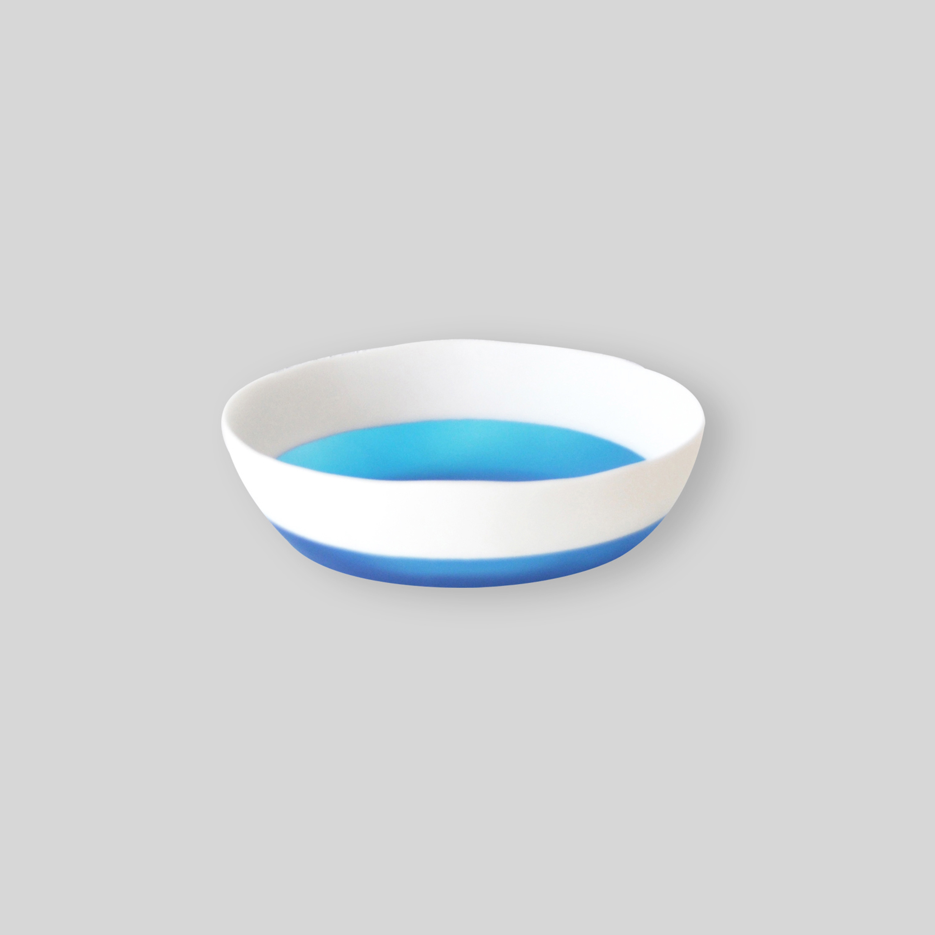 Vertoon produk Striped Wide Bowl | Vegetable van vervaardiger Tina Frey Designs