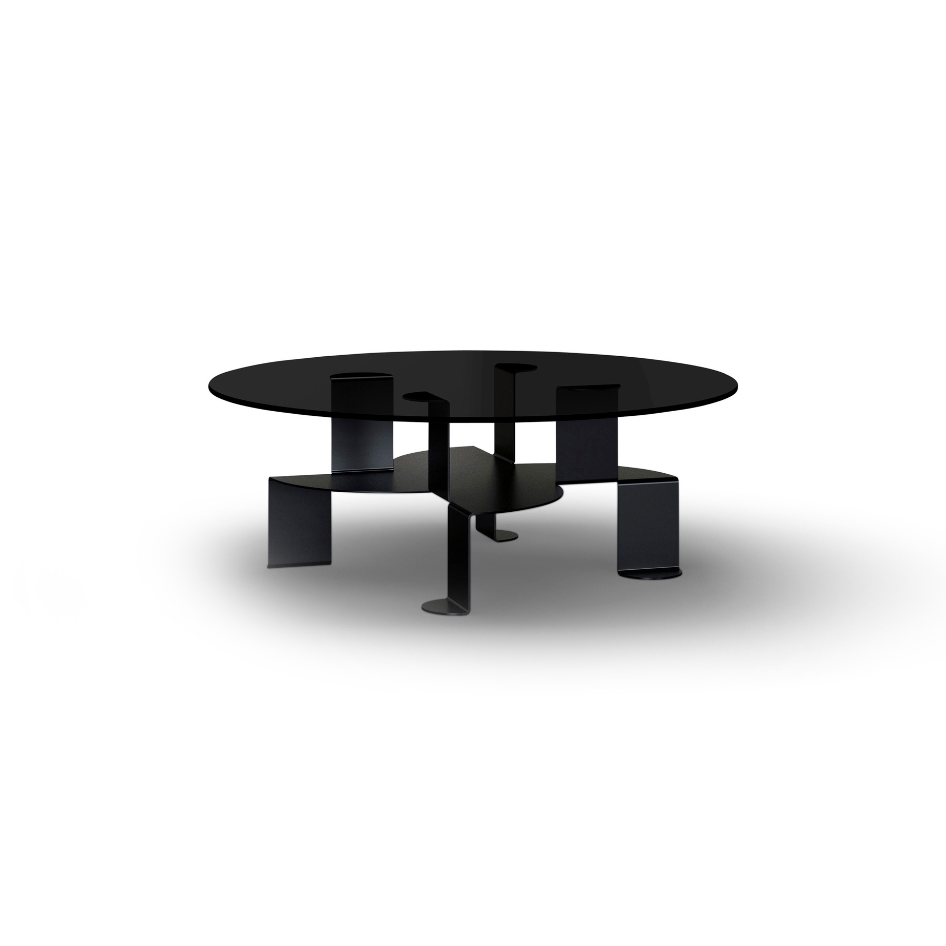 Display product Aspa Coffee Table - Tinted Glass from manufacturer Luteca