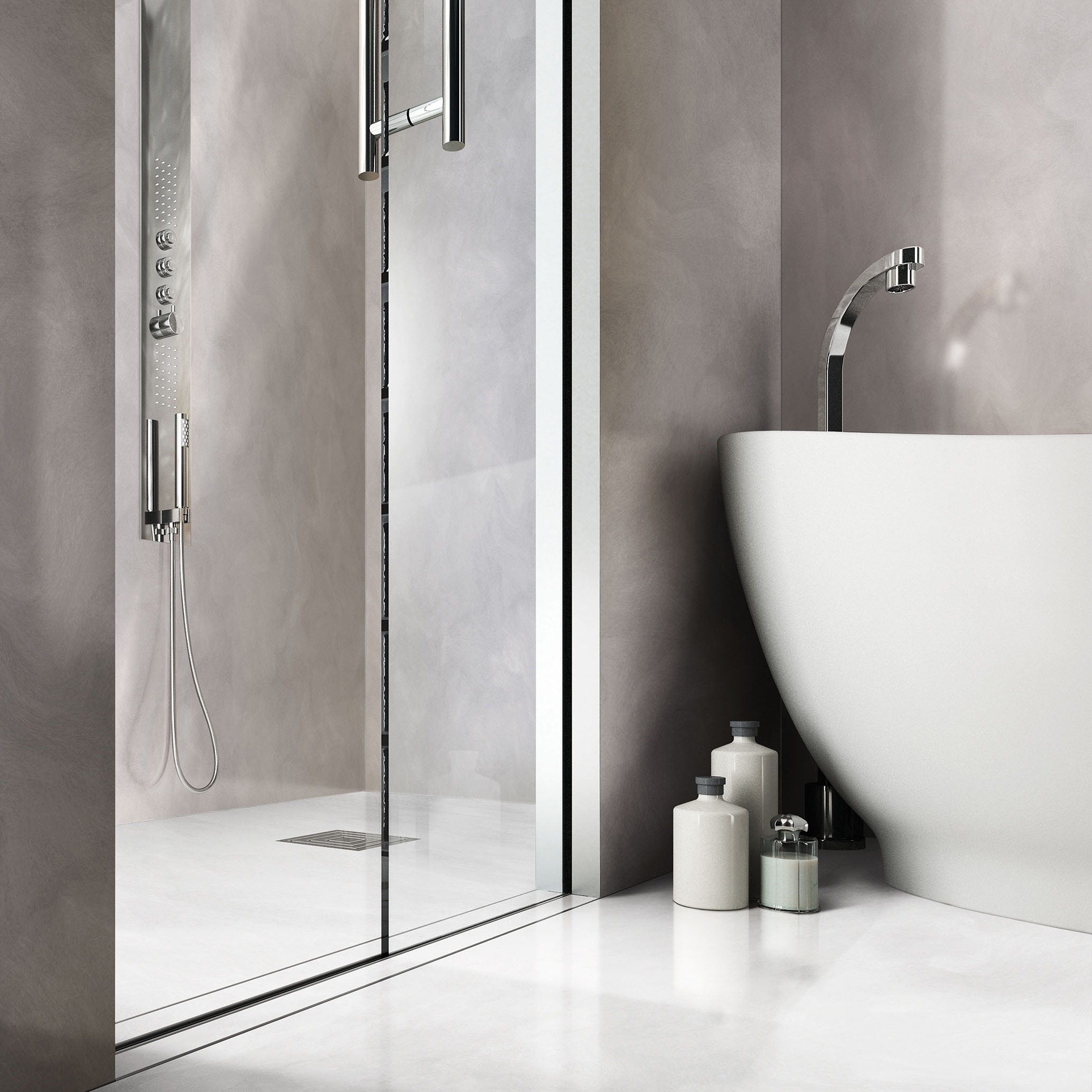 Display product Essential The Shower Solution from manufacturer Scrigno