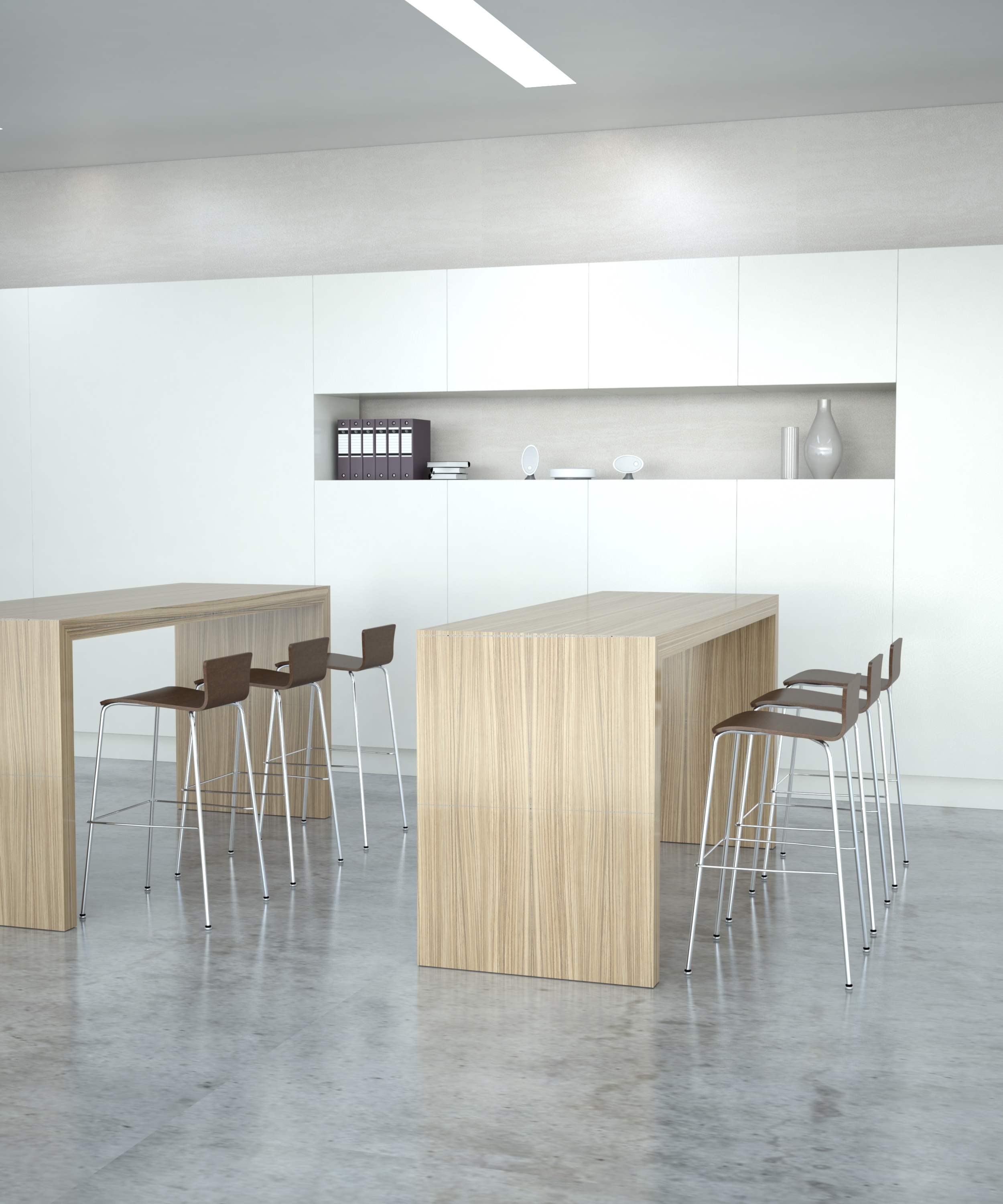 PARMA BAR HEIGHT TABLE ANGLED METAL TABLE WITH AN OPTIONAL CROSSBAR ...