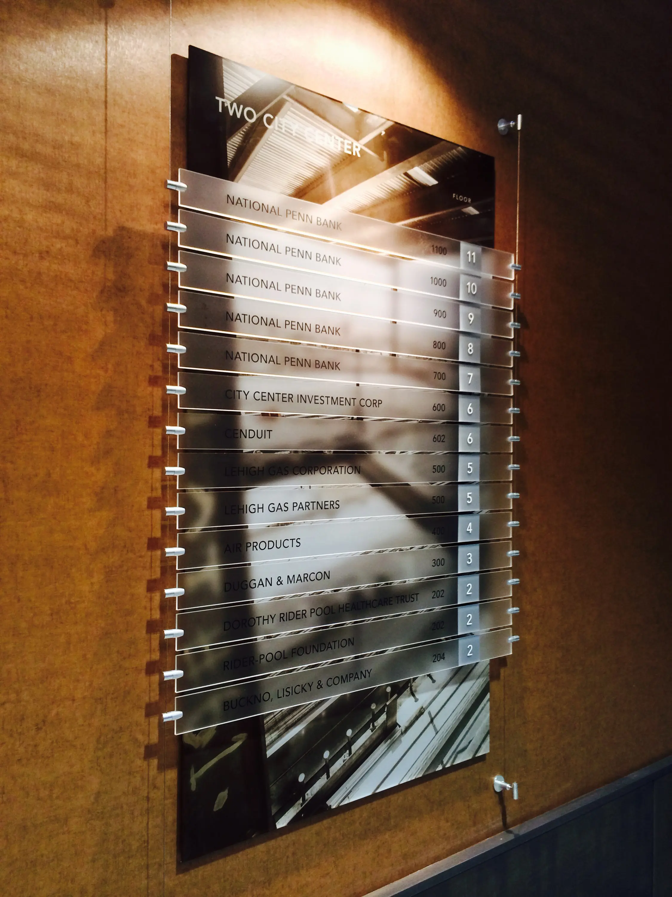 Gyford StandOff Systems® - Wire Hung Wayfinding