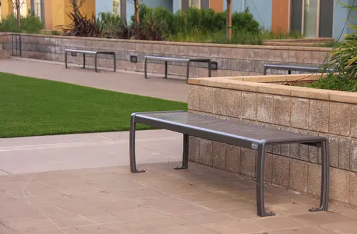 Maglin Site Furniture - MLB970B-M Backless Bench