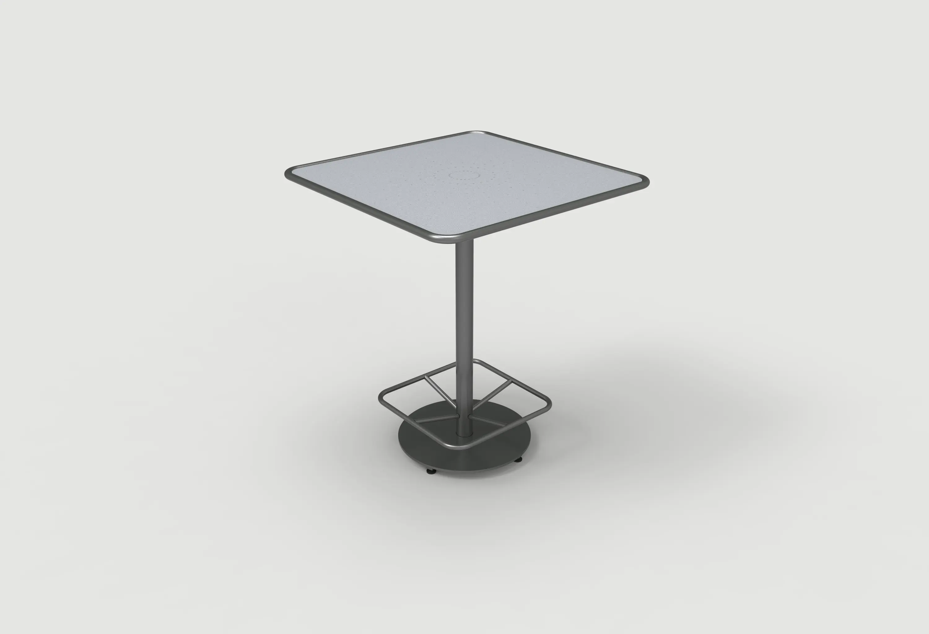 Maglin Site Furniture - FRT1700-BH-SQ-M1-FS-36-FR Square Bar Height Table
