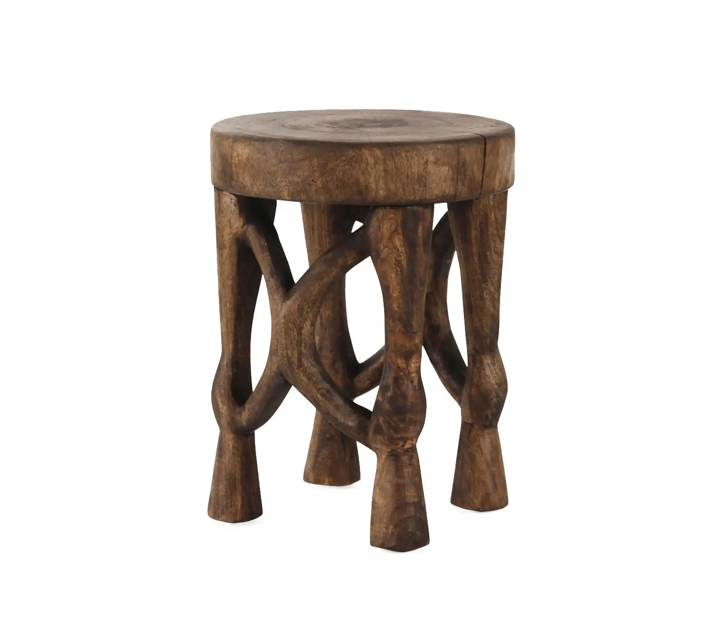 Pfeifer Studio - Tenzo Hand Carved Stool