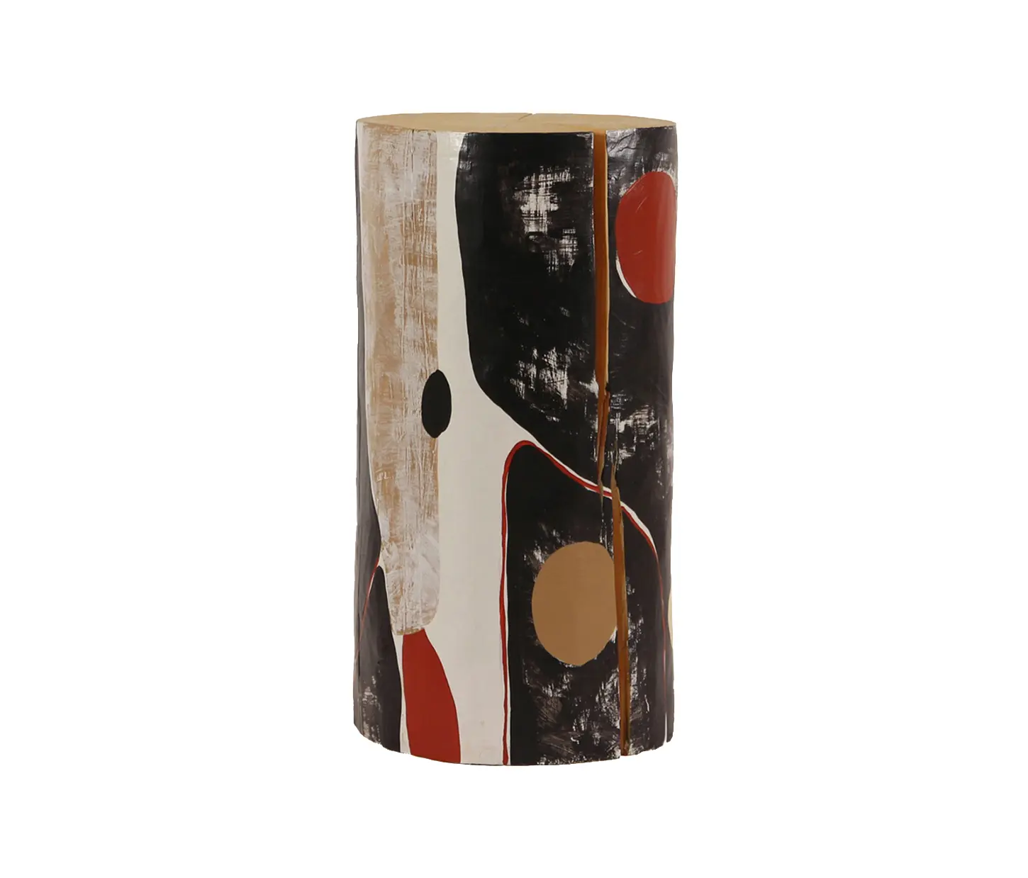 Pfeifer Studio - Alexandre HandPainted Log Table