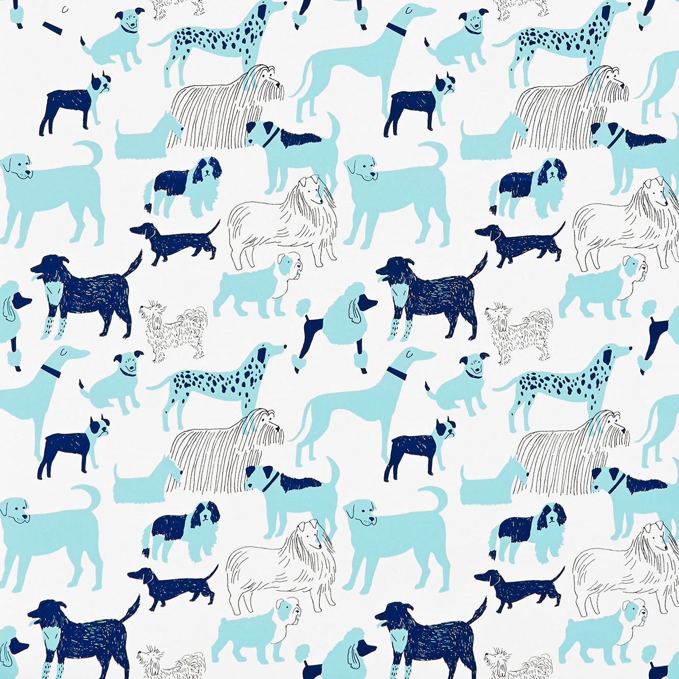 Mostra il prodotto Dog Park⎟blue del produttore Hygge & West