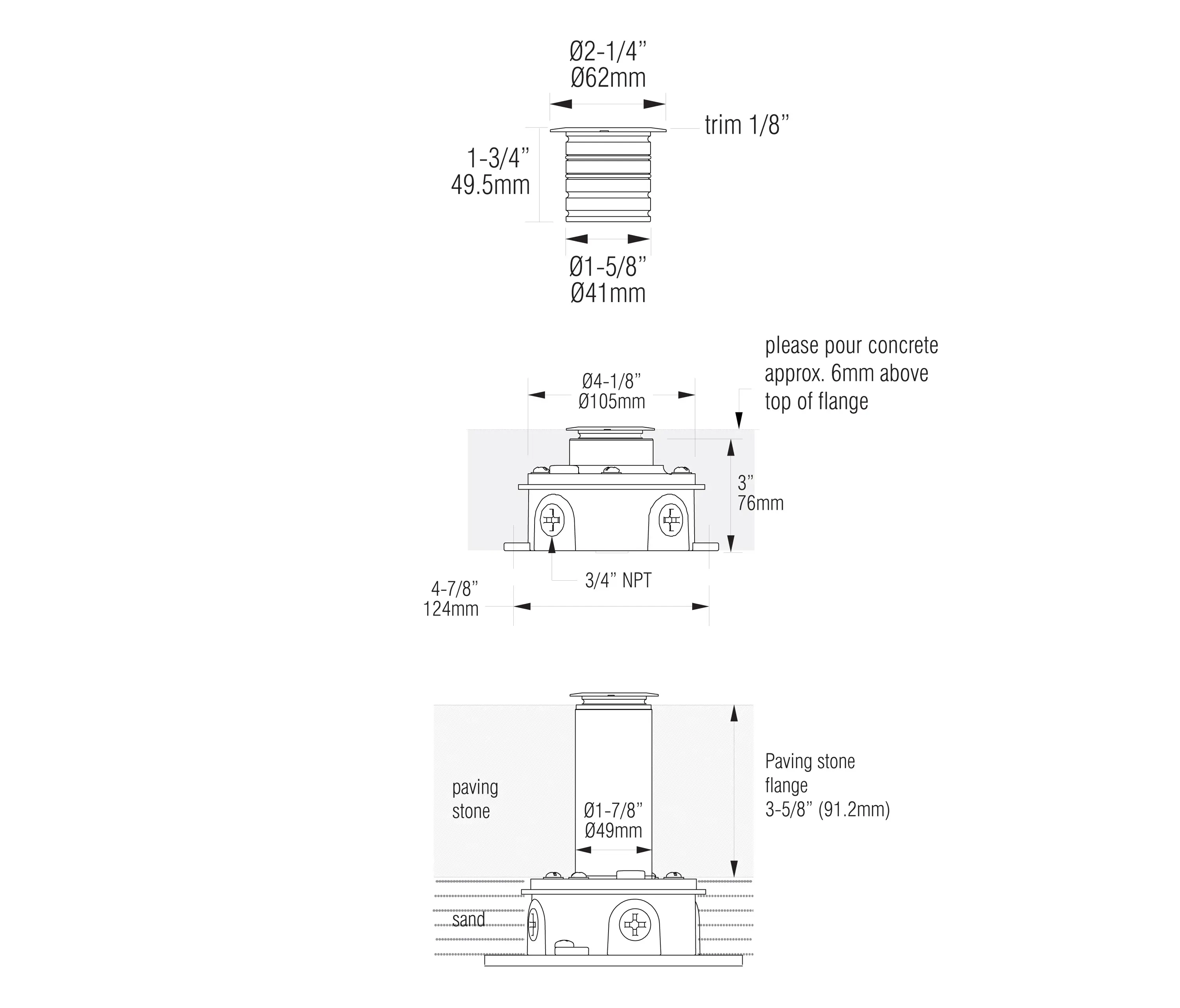 MP Lighting - L01 | matte clear anodized