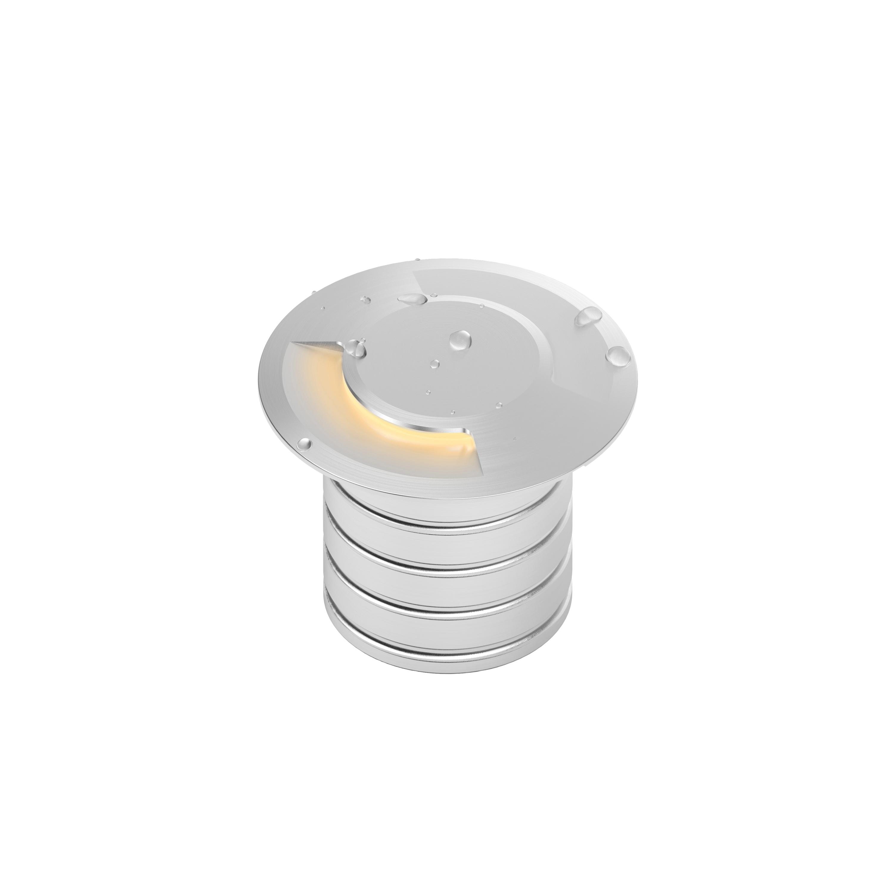 L08 single | matte clear anodized