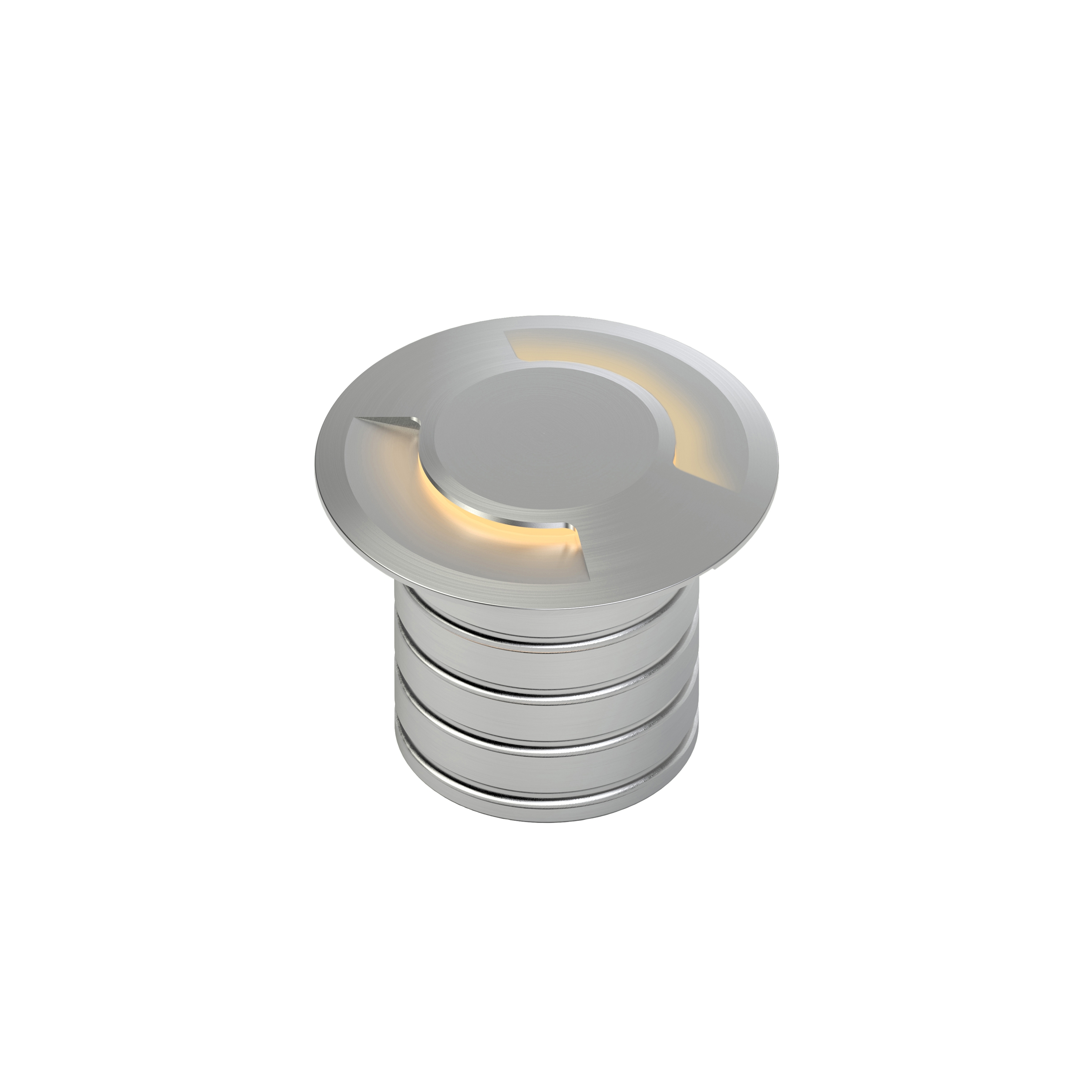 L09 double | matte clear anodized