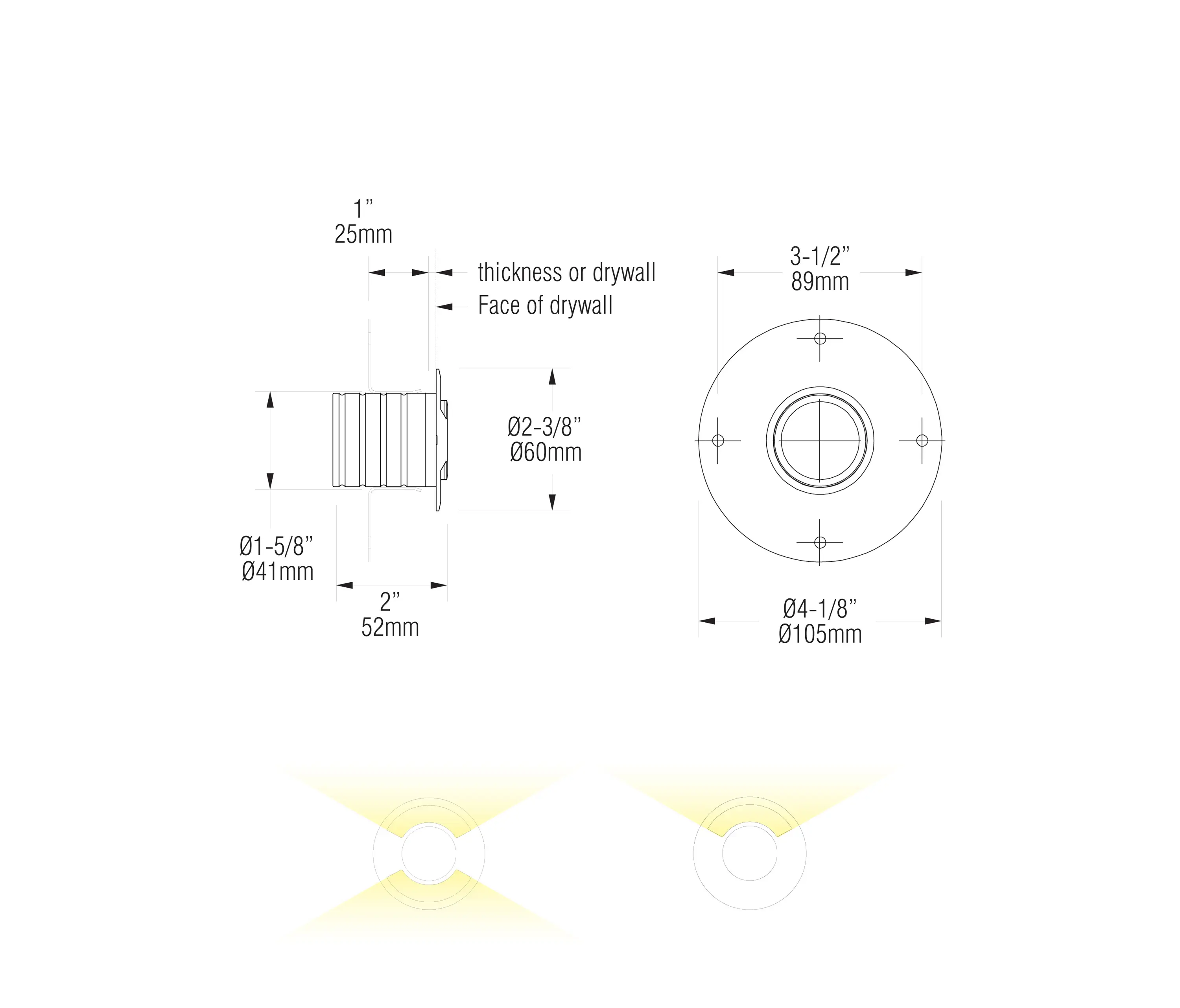 MP Lighting - L09 double | black anodized