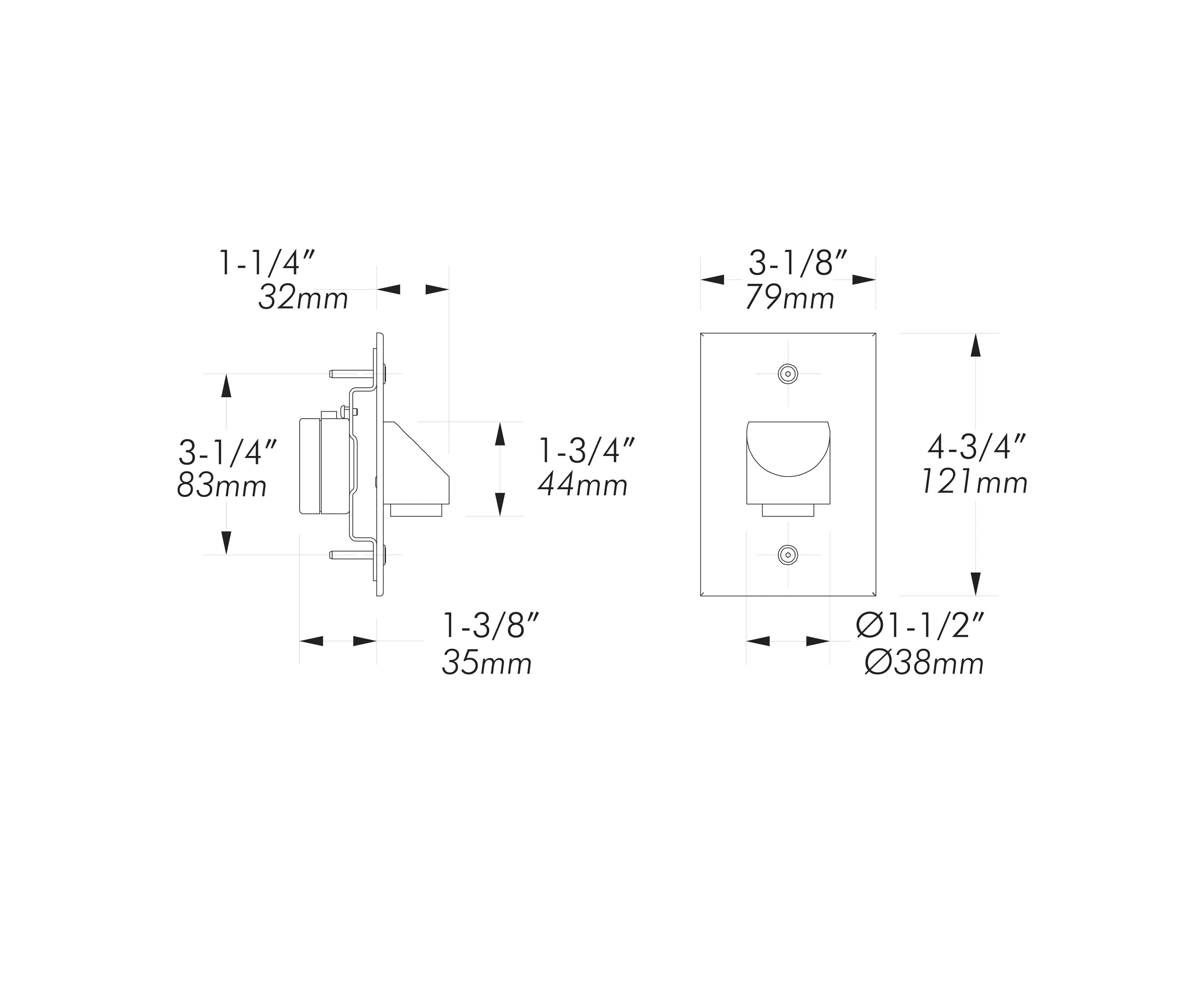 MP Lighting - L13 | matte chrome