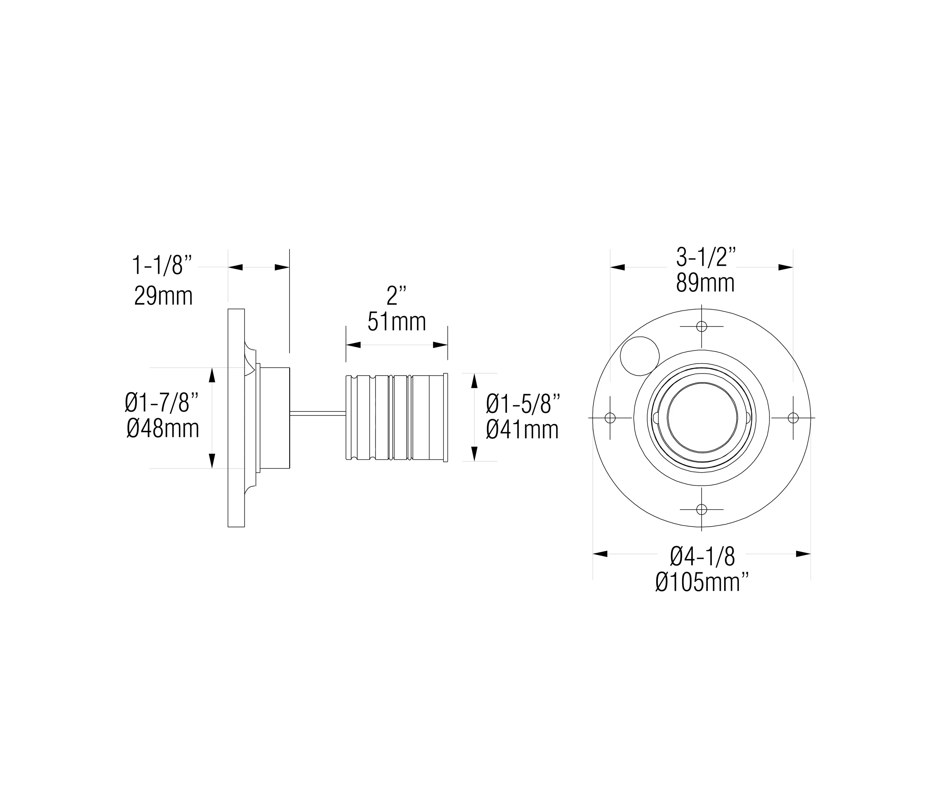 MP Lighting - L303 | matte clear anodized