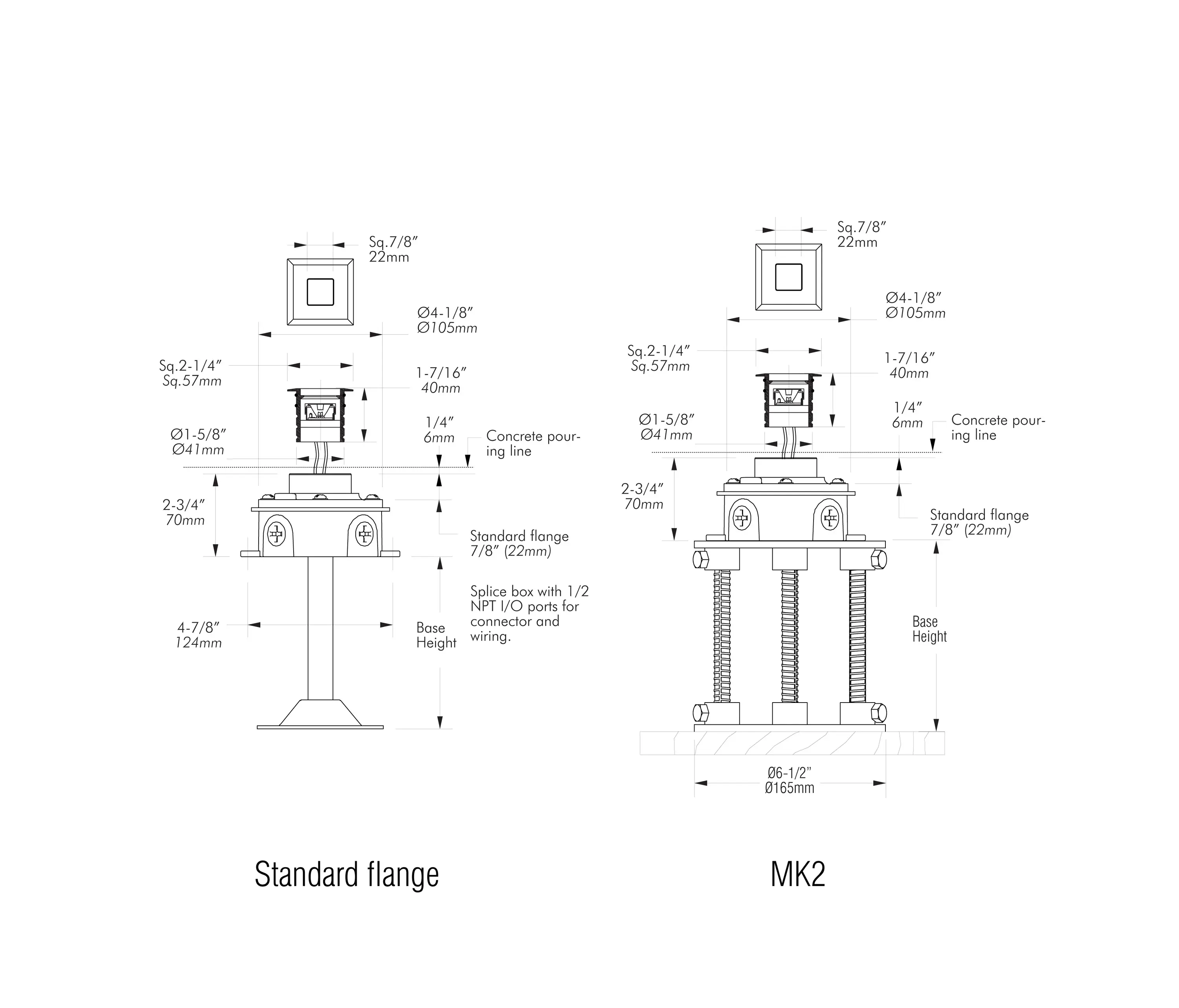 MP Lighting - L304 | bronze