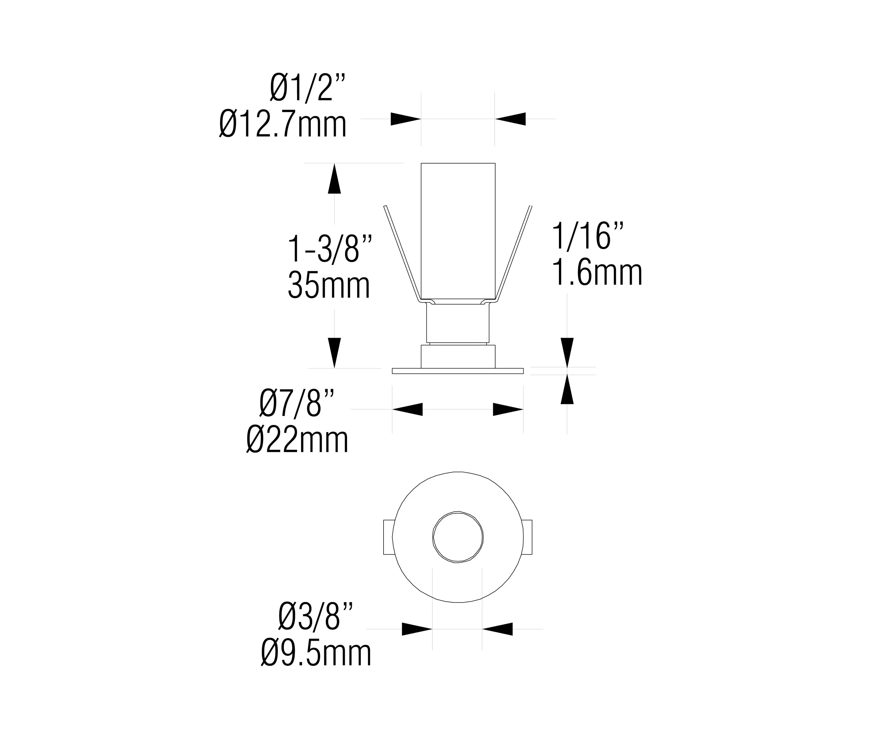 MP Lighting - L338-L337 single | stainless steel
