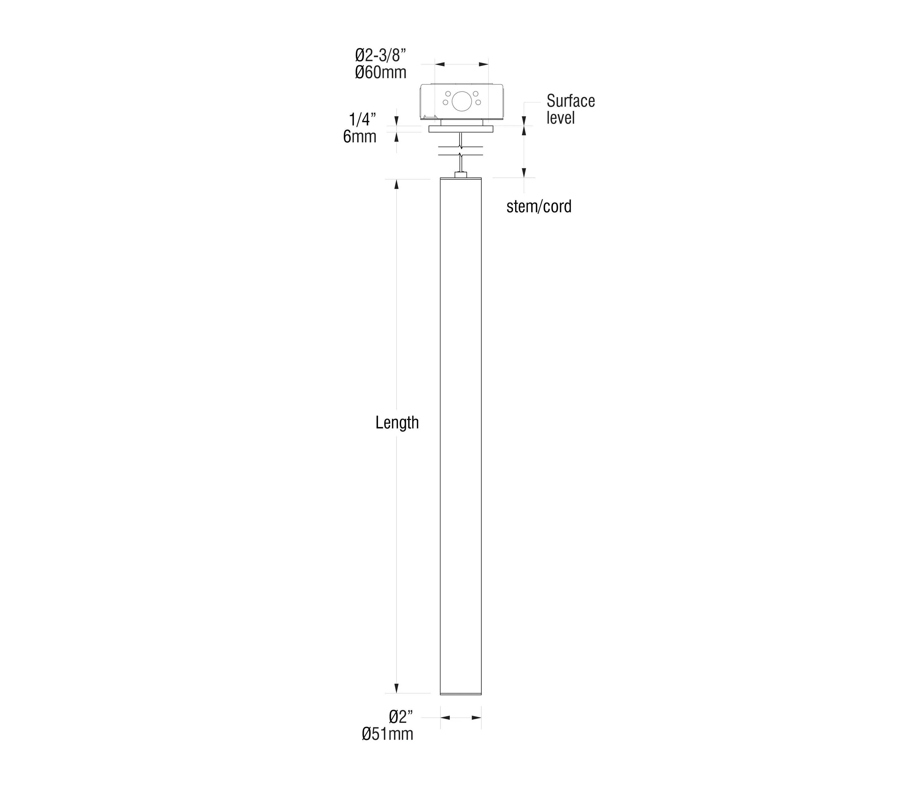 MP Lighting - L632-L191