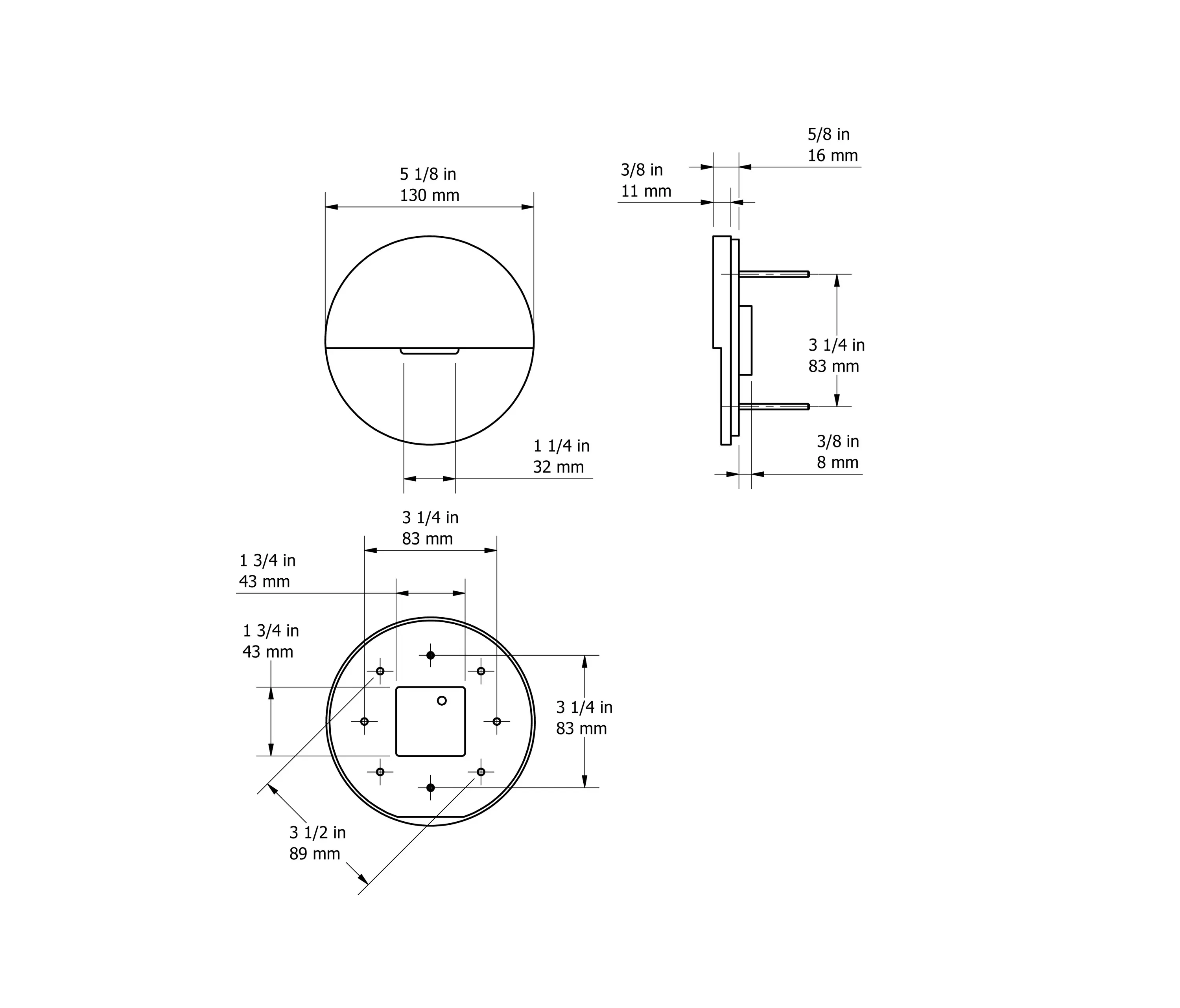 MP Lighting - L741-L48 | matte clear anodized