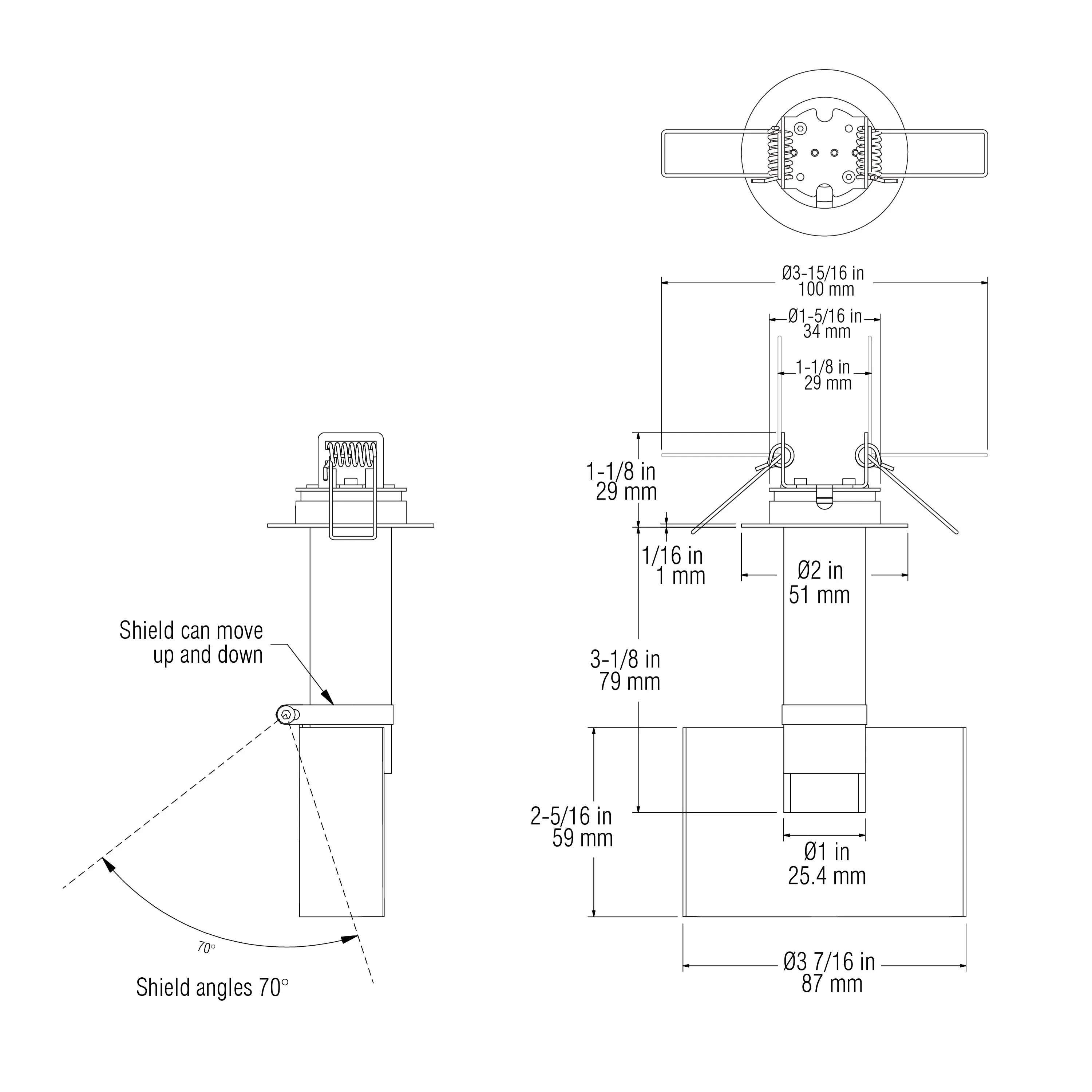 MP Lighting - L507-L53 | black