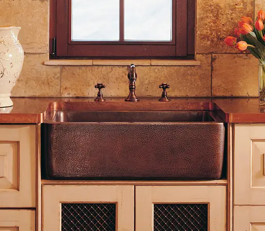Stone Forest - Copper Farmhouse Sink