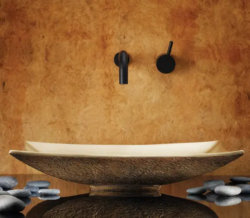 Stone Forest - Zen Vessel Sink, Golden Bronze