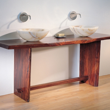 Mostrar el producto Wood Bath Console del fabricante Stone Forest