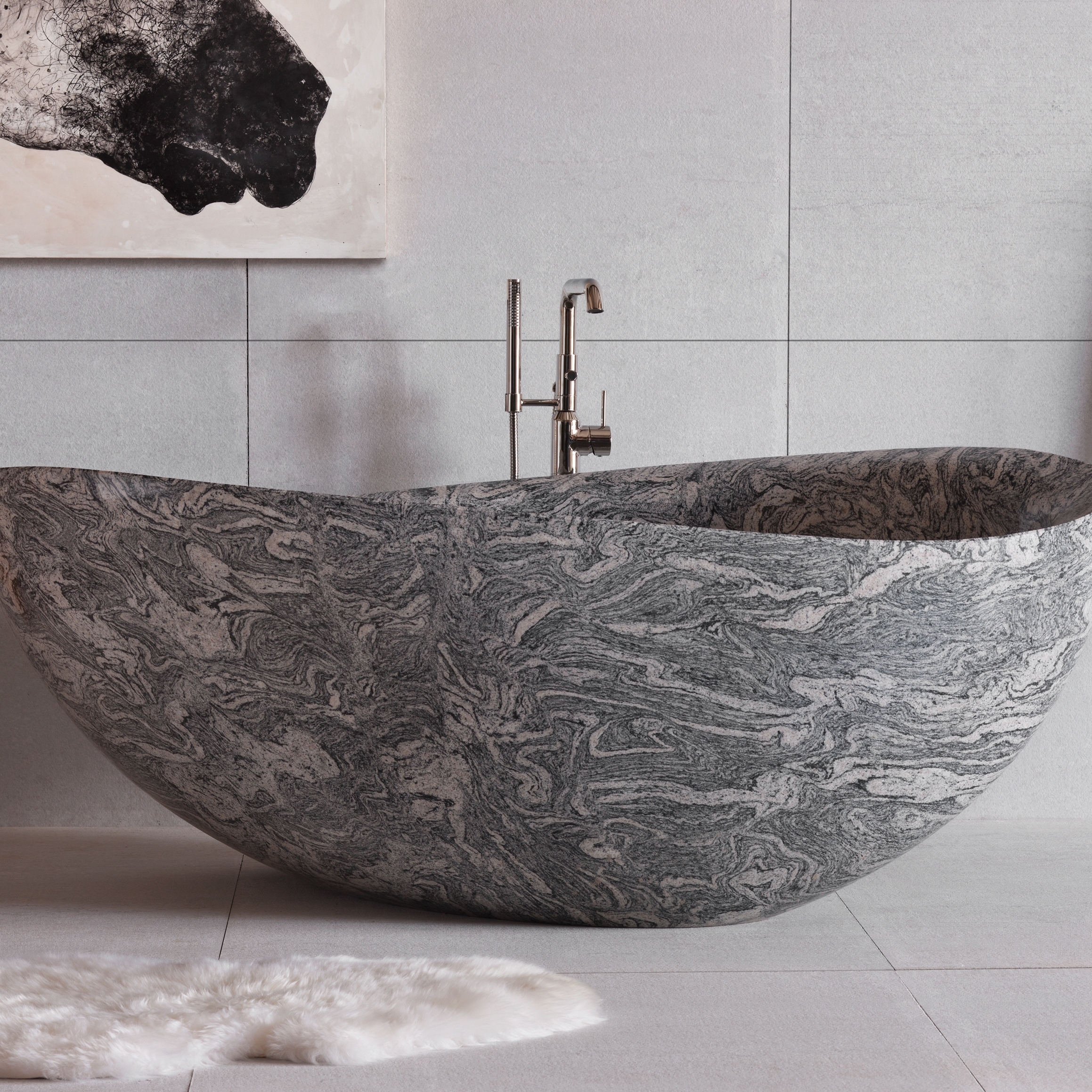 Produkt Papillon Bathtub, Cumulo Granite des Herstellers Stone Forest anzeigen