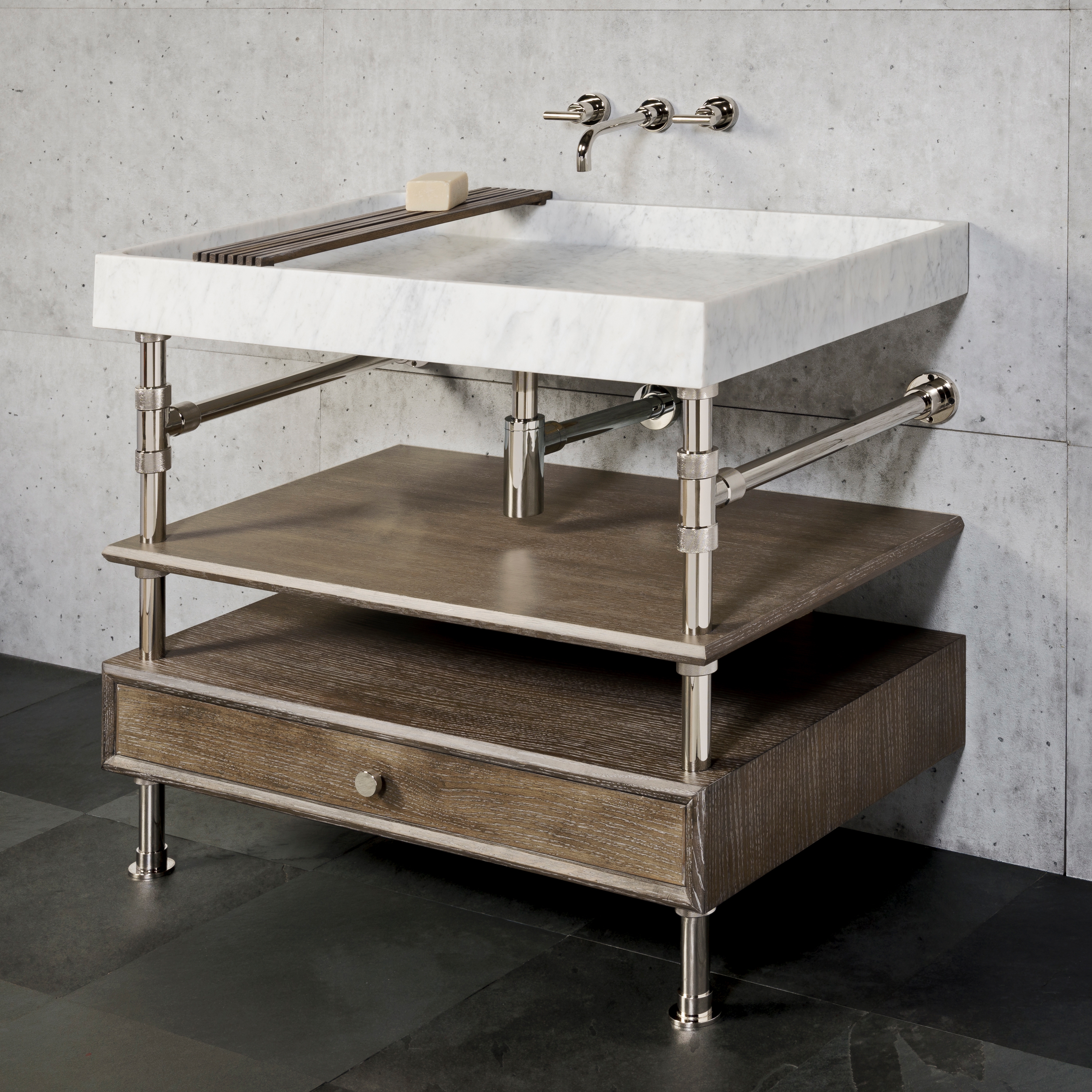 Mostrar el producto Ventus Bath Console With Storage del fabricante Stone Forest