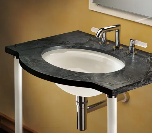 Vitraform - Standard Oval Basin in Cristal Frosted