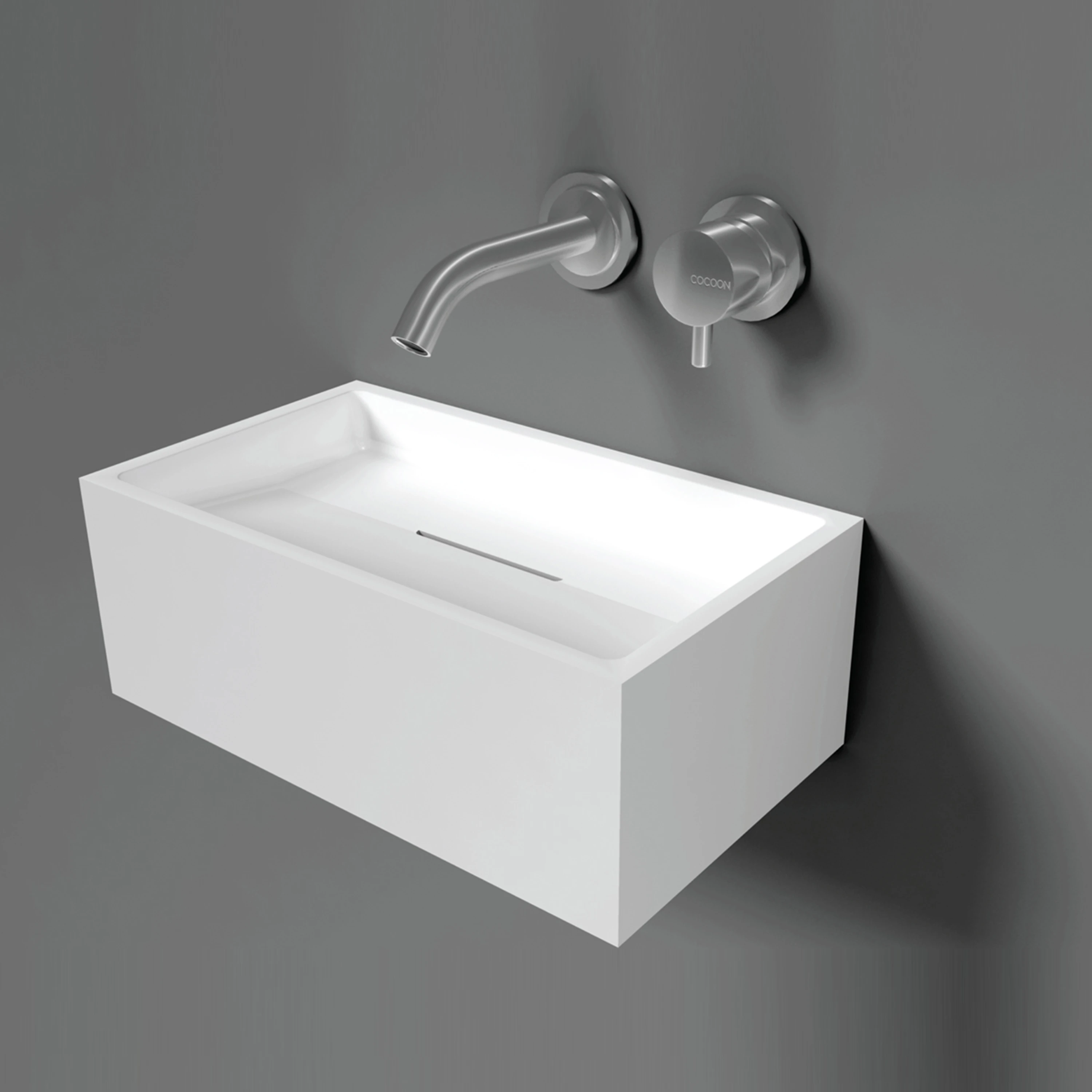 SOLID WHITE BATHS & BASSINS