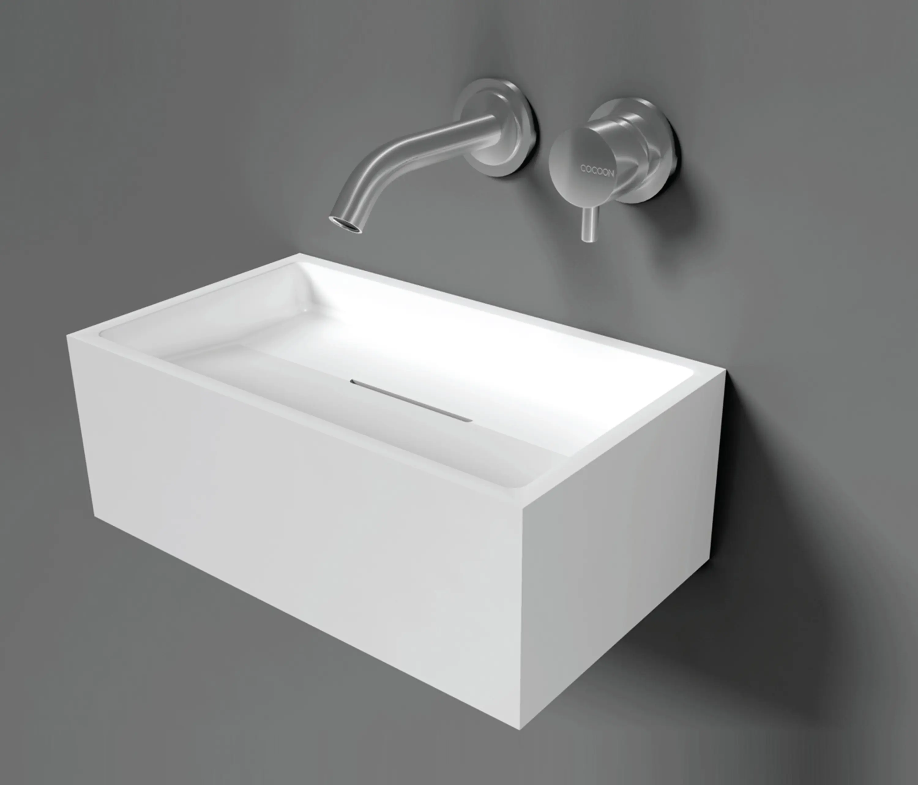 COCOON - Sant Jordi I Solid surface toilet basin
