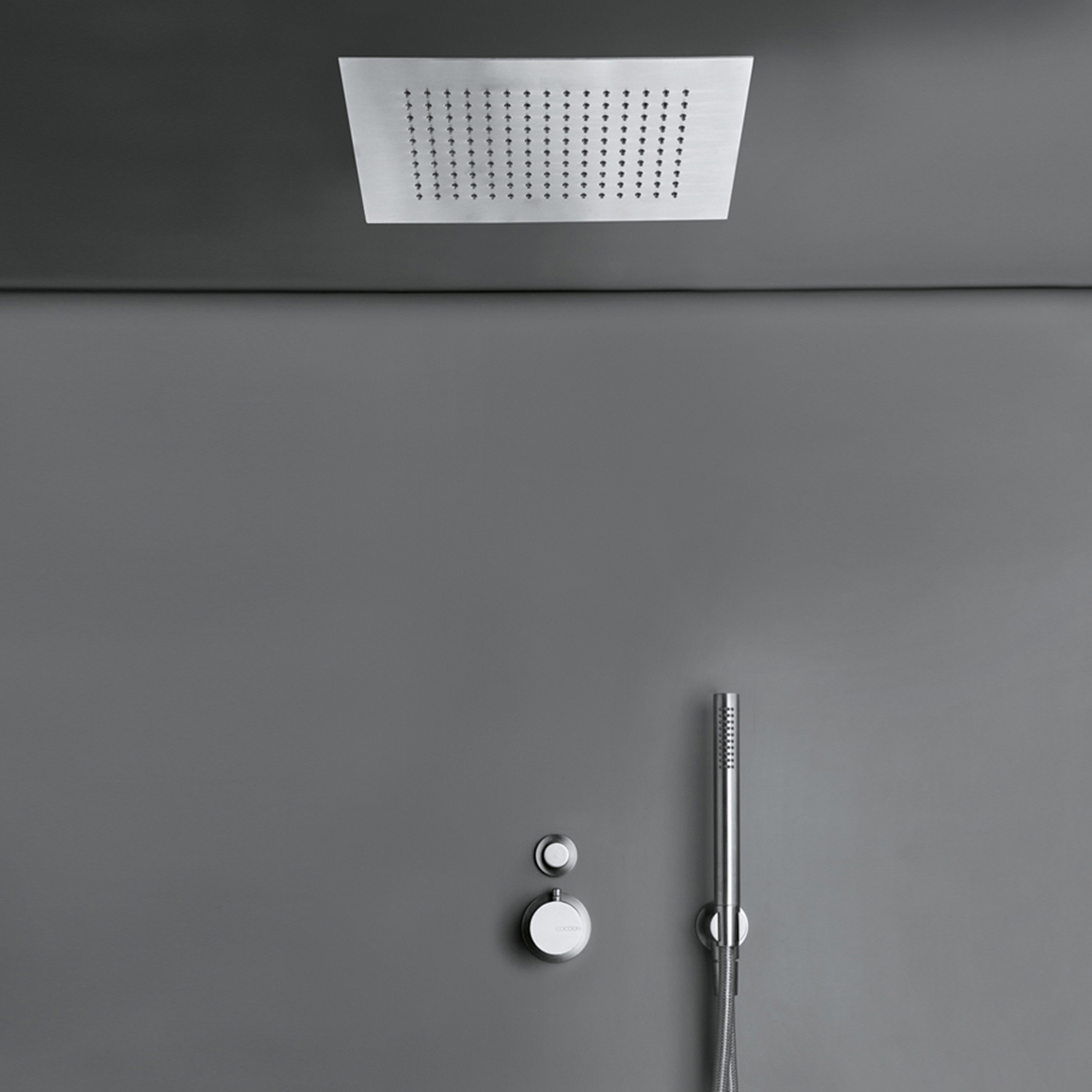 Produkt MONO SET24 | Thermostatic XL rain shower set des Herstellers COCOON anzeigen