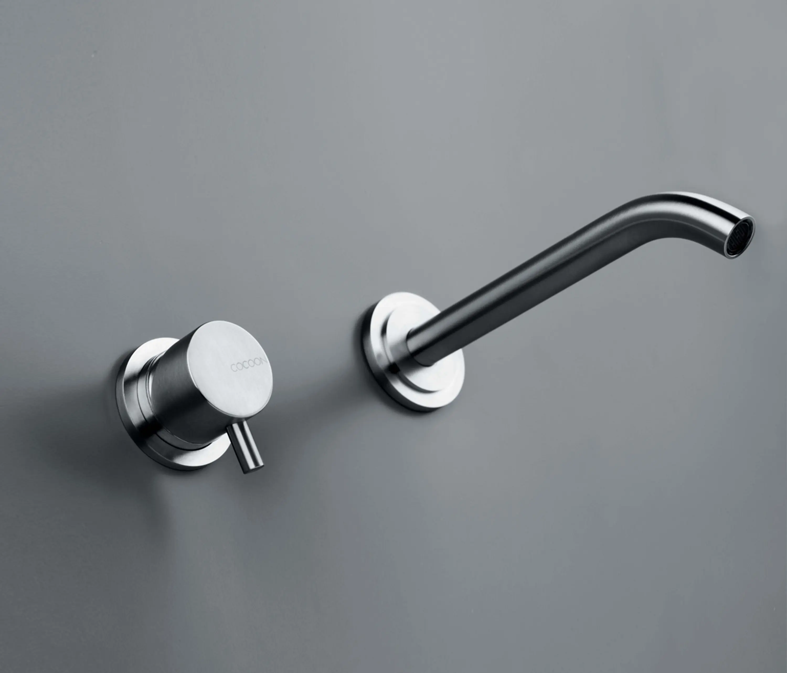 COCOON - MONO SET02 | Wall mounted basin mixer with spout