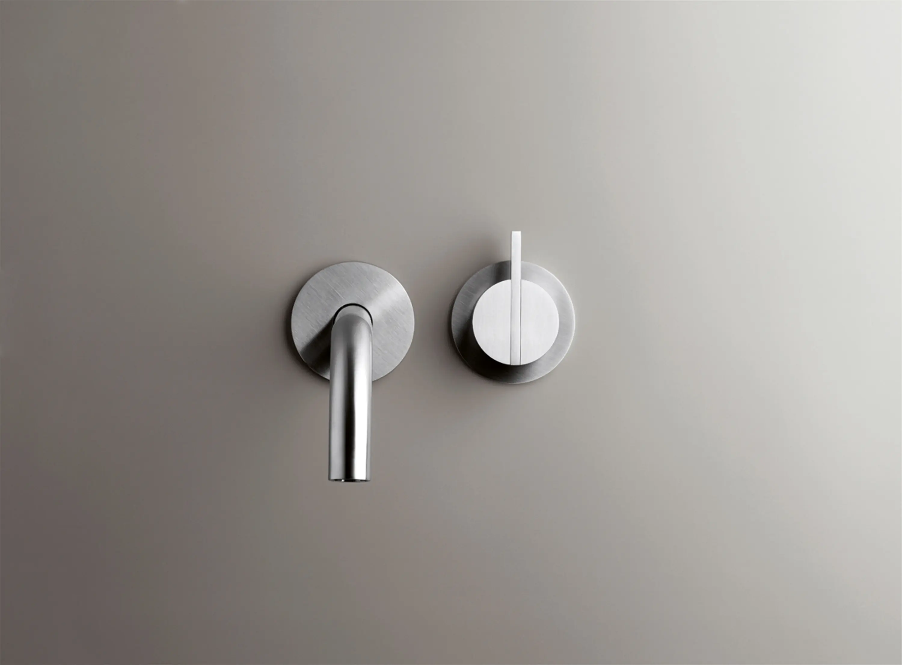 COCOON - PB SET01 | Wall mounted basin mixer with spout