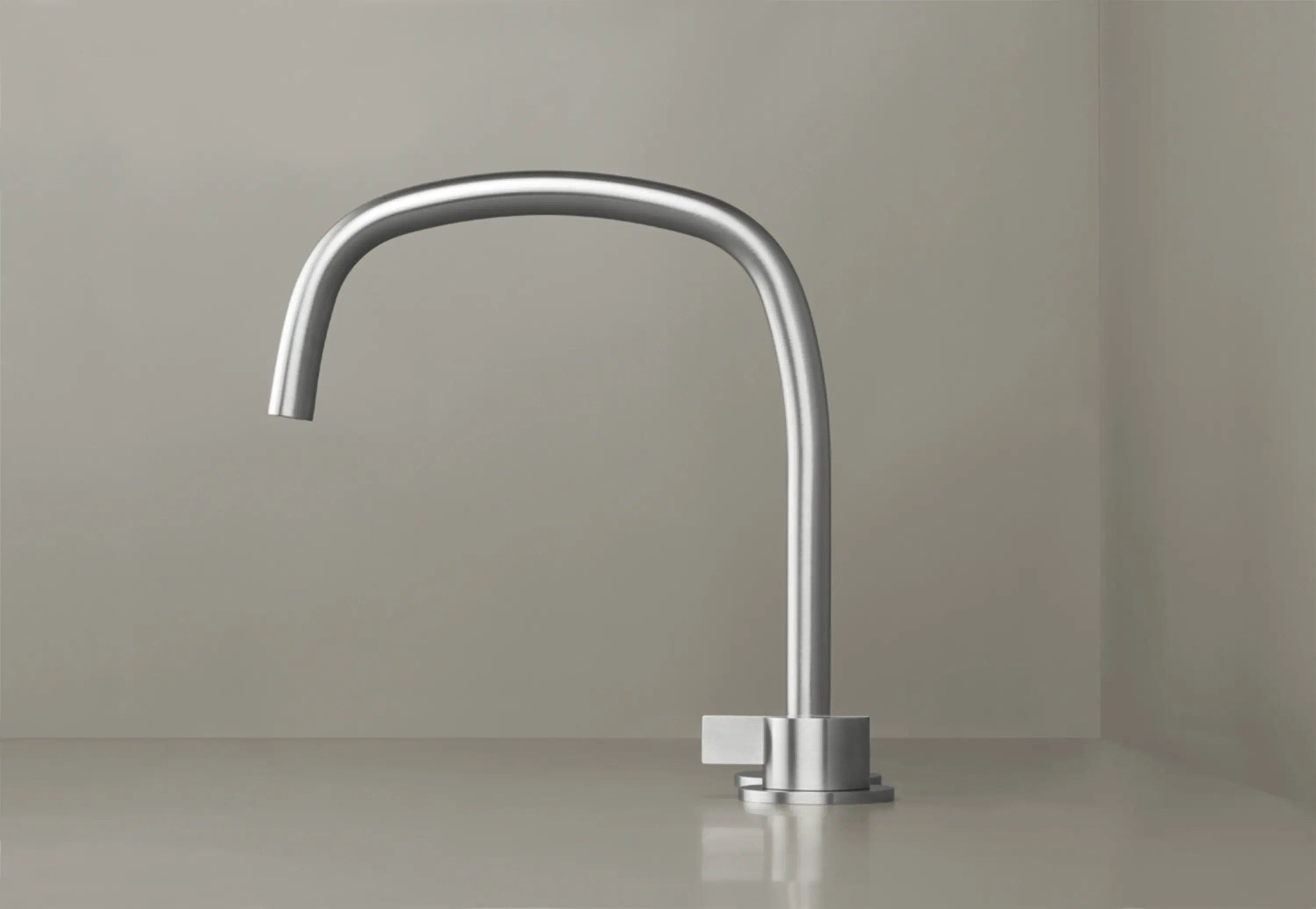 COCOON - PB SET11 | Deck mounted basin mixer with swivel spout