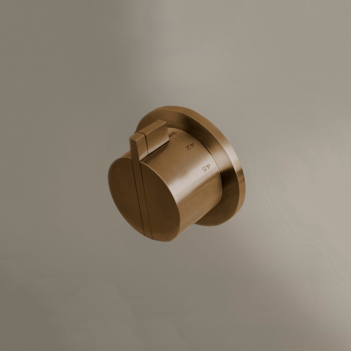 PB 01THERM EXT | Wall mounted thermostatic mixer