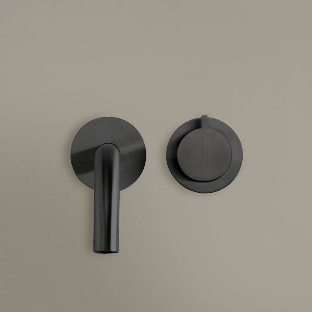 PB SET02 | Wall mounted cold water tap with 220mm spout
