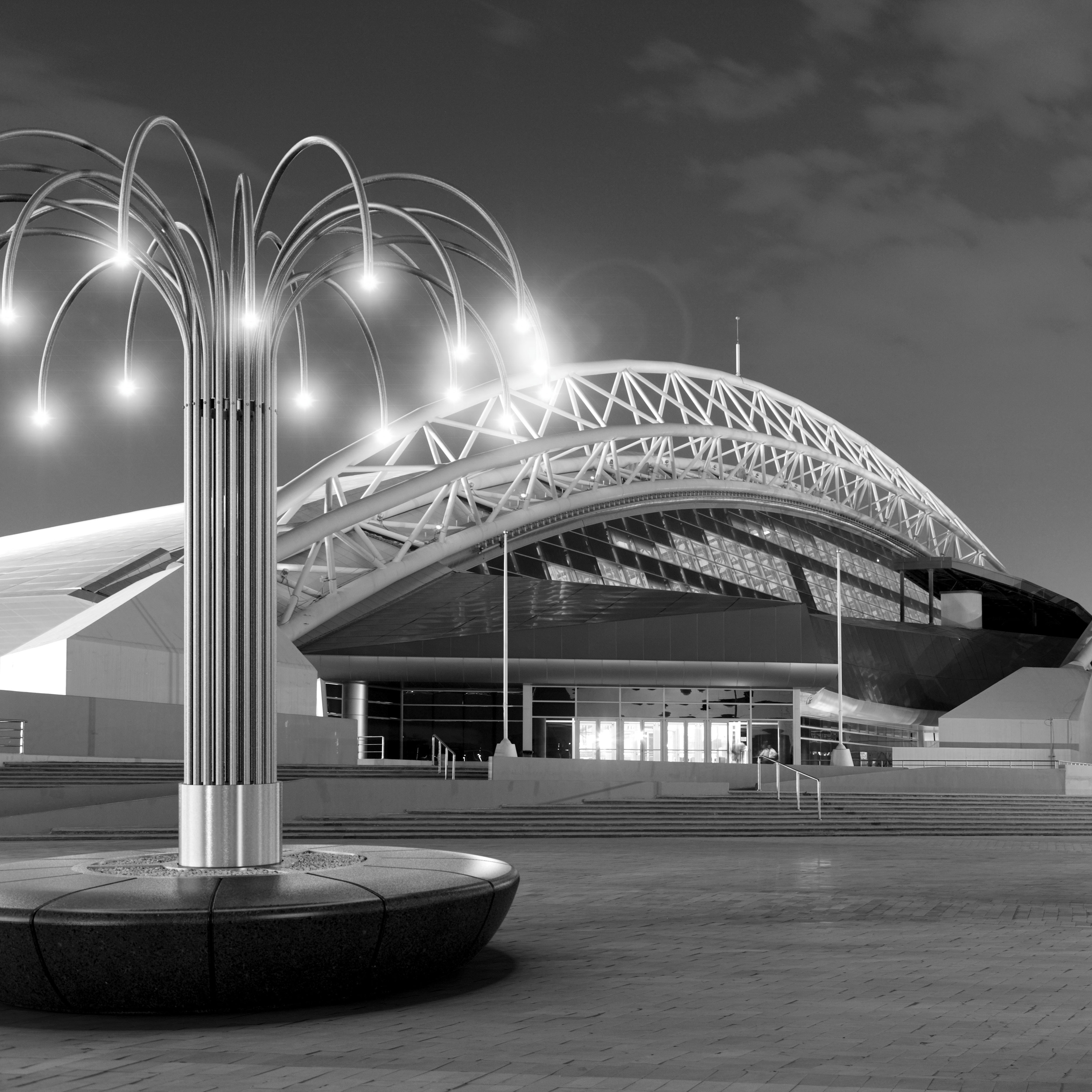 Mostra il prodotto Olimpo Lighting Tree Planter/Bench del produttore Bellitalia
