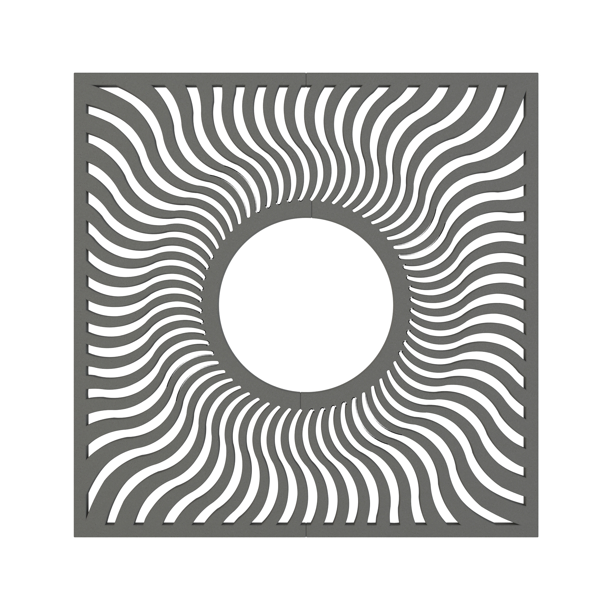 Solar Square Tree Grid