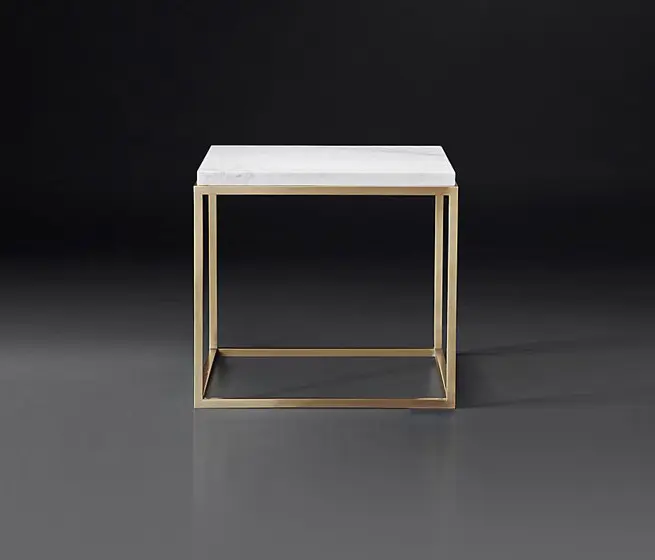 RH Contract - Nicholas Marble Square Side Table