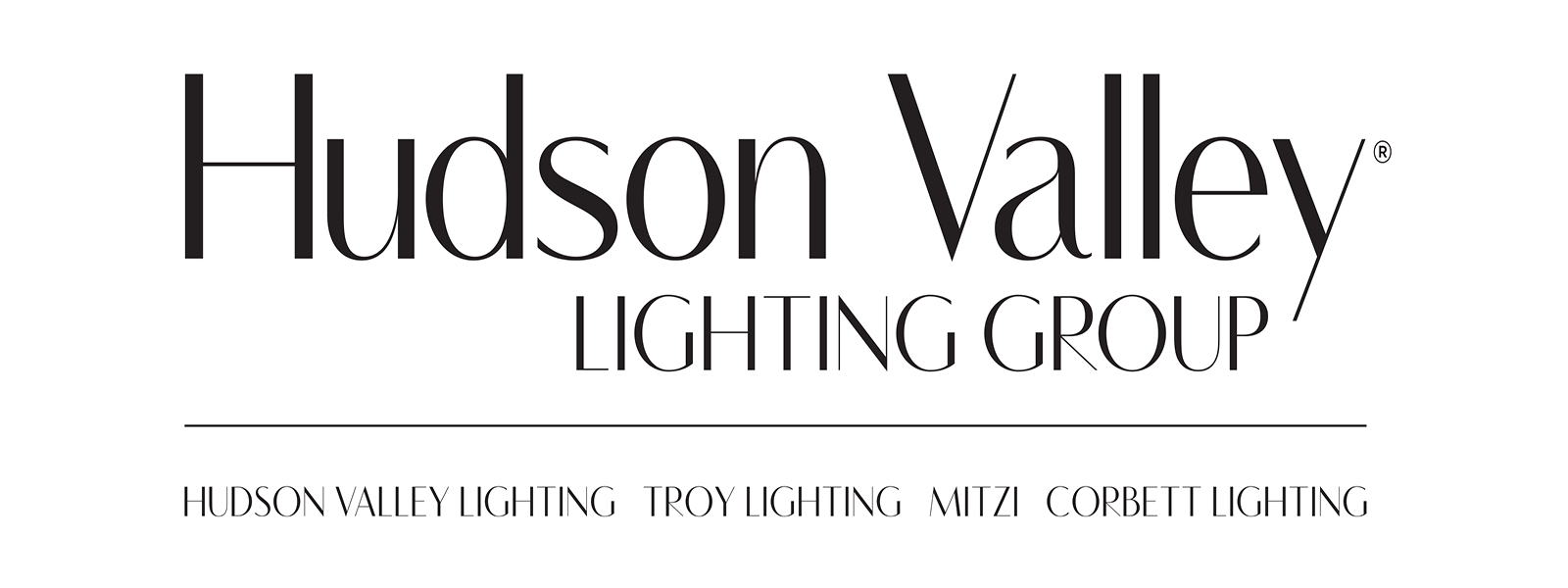 Logo for manufacturer Hudson Valley Lighting