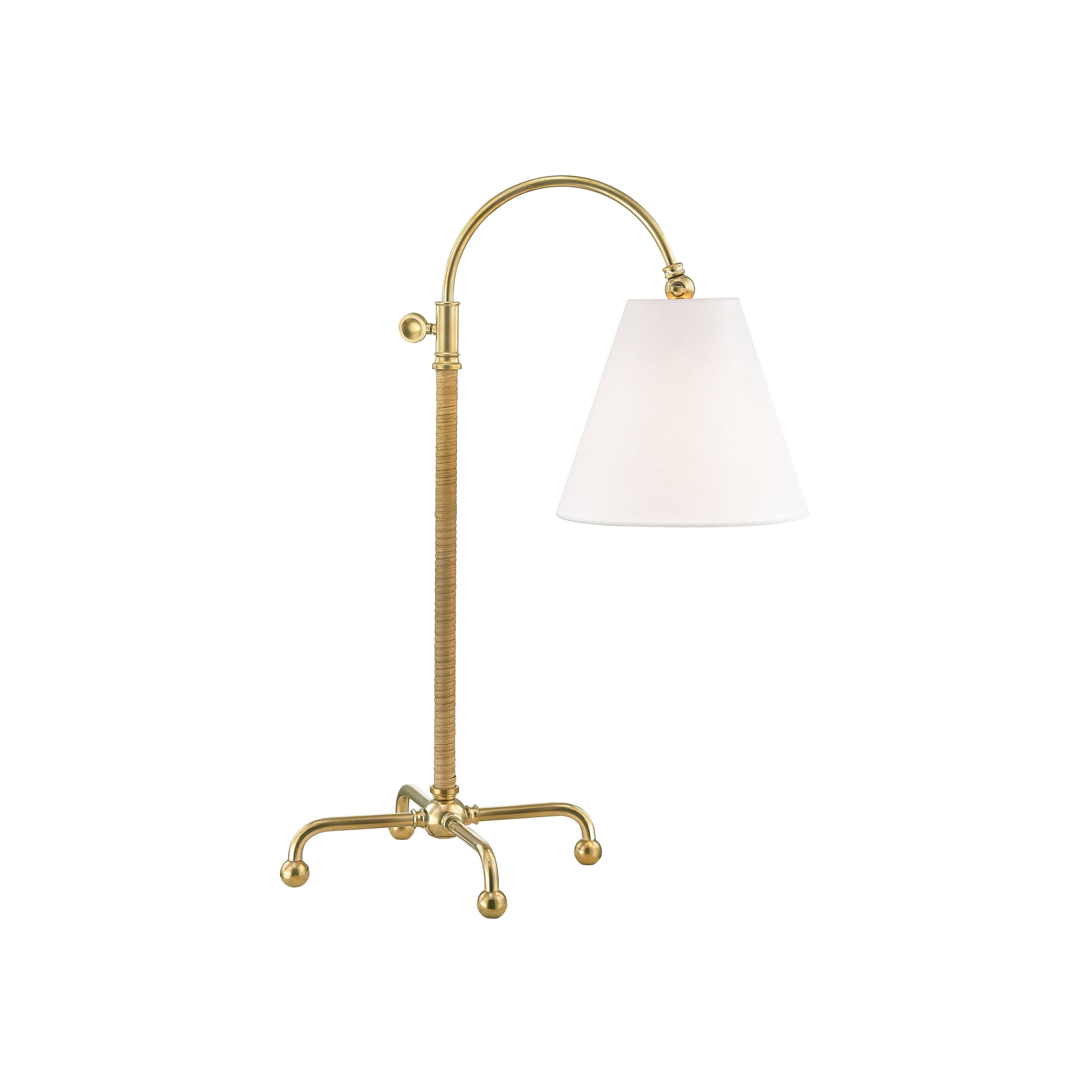 Vertoon produk Curves No.1 Floor Lamp van vervaardiger Hudson Valley Lighting