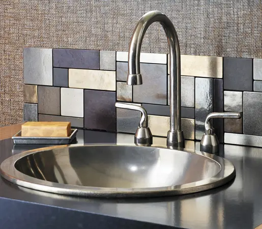 Rocky Mountain Hardware - Tile backsplash
