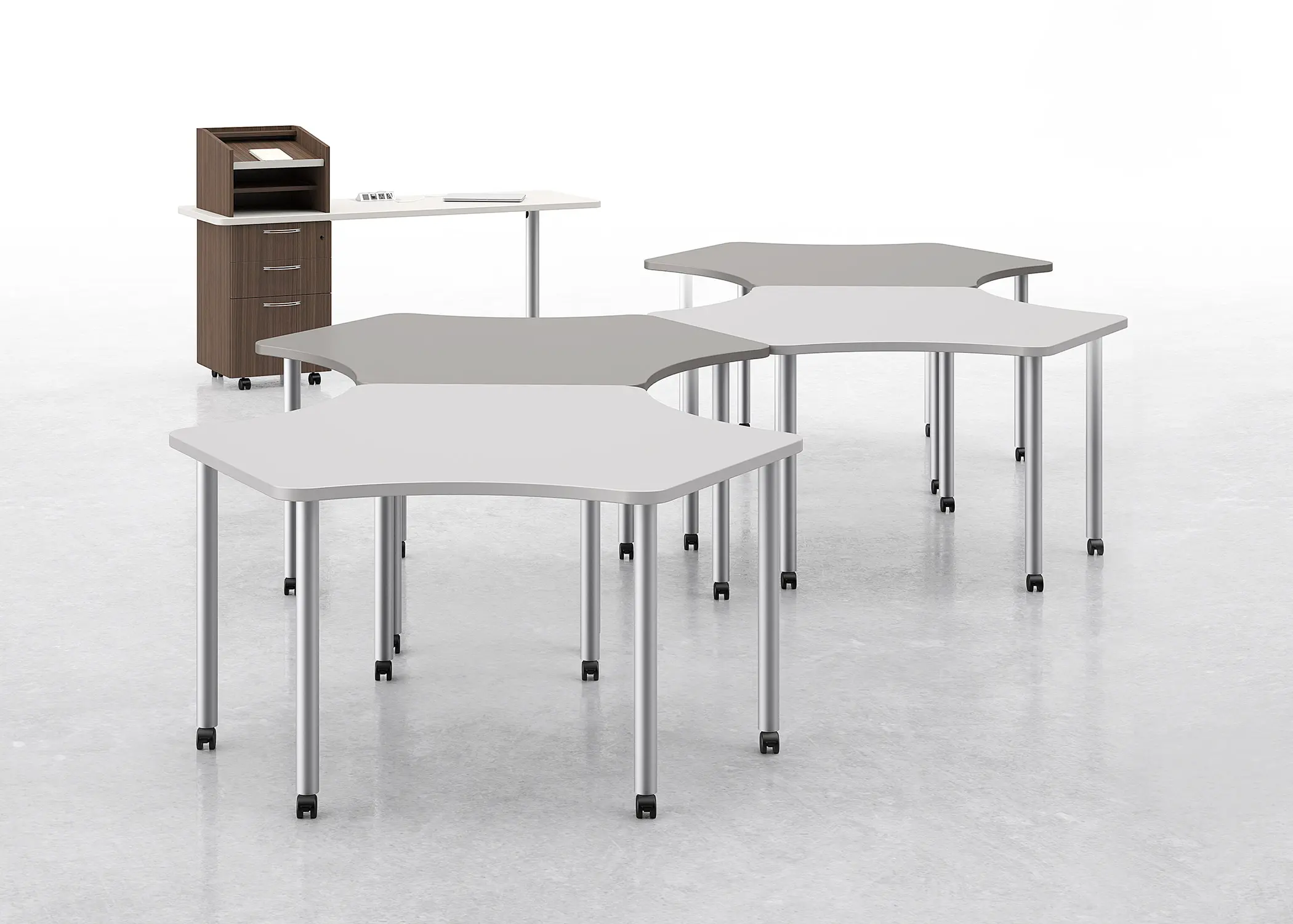 Kimball International - Manuever Collaborative Tables