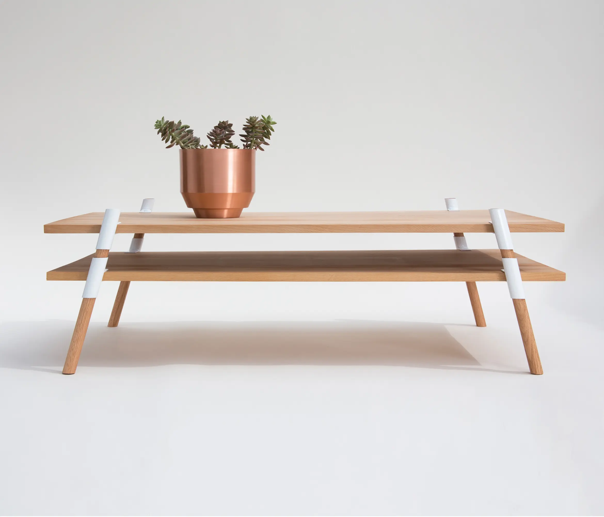 Yield - Italic 2-Tier Coffee Table | Alder