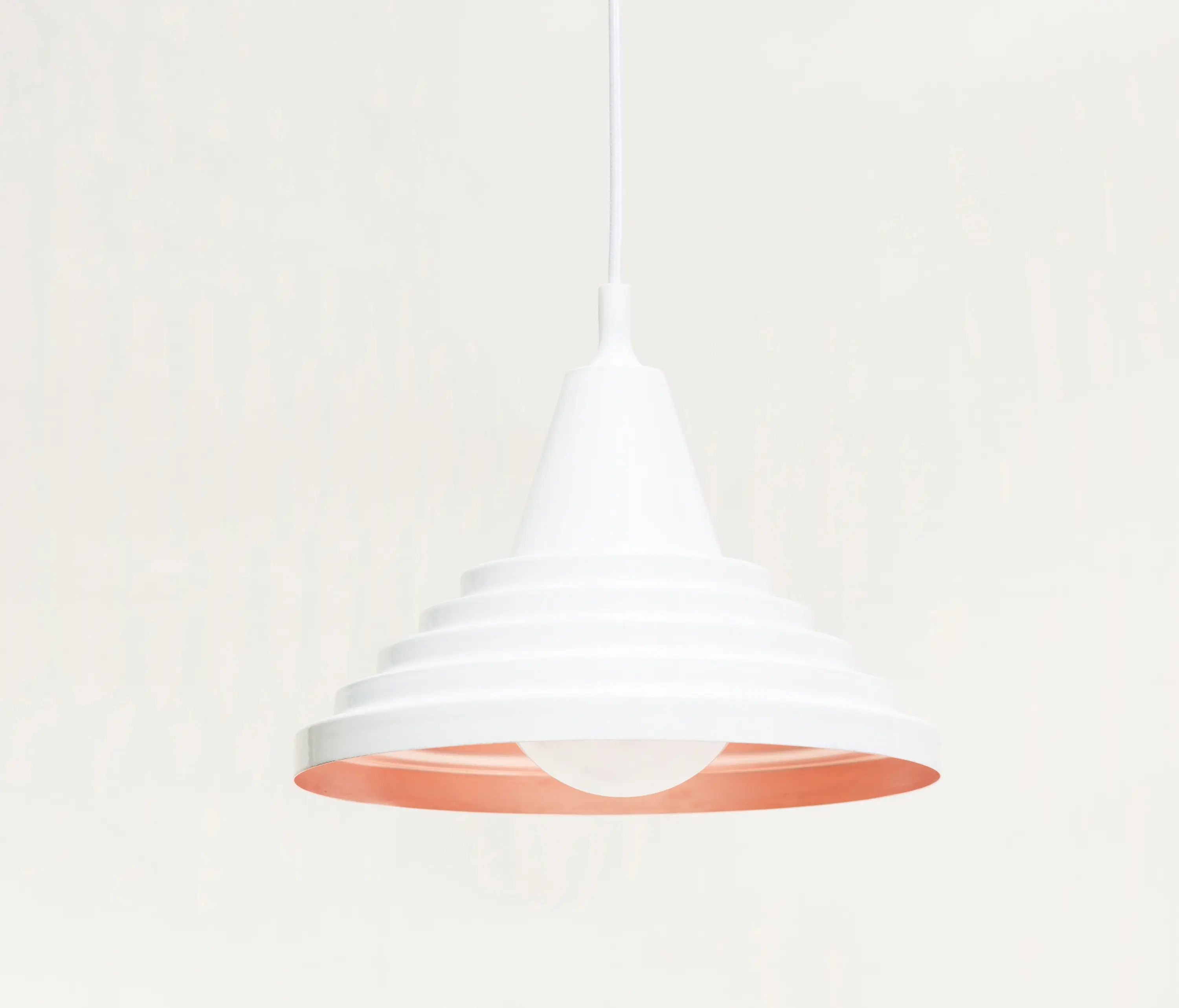 Yield - Meso Pendant Light | White / Copper