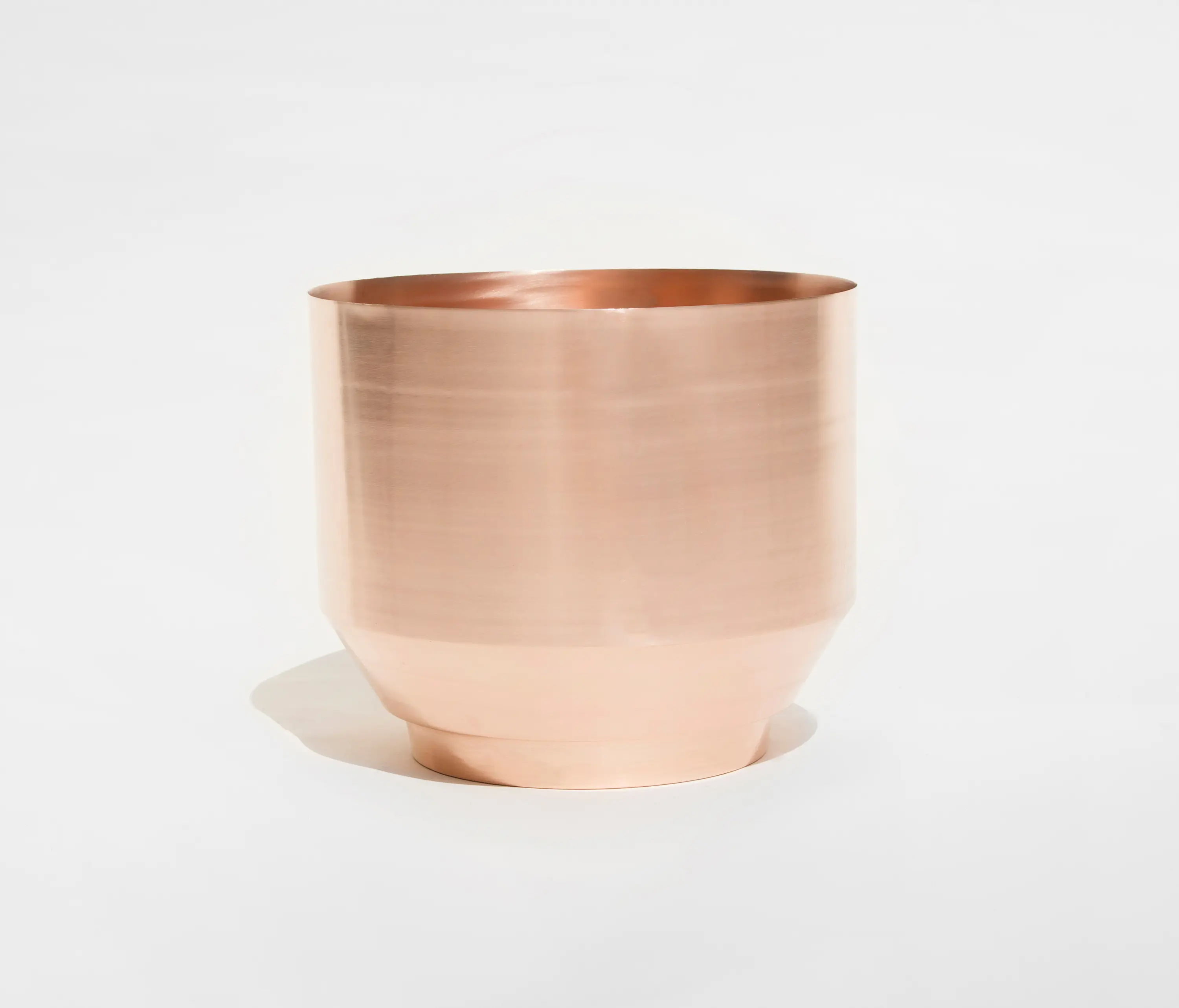 Yield - Indoor Spun Planter 16" | Copper
